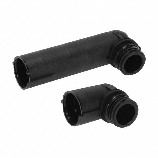 Barbed Fitting Elbow: 3/4 in ID Size, Barbed x Barbed, Polymer, Crimp