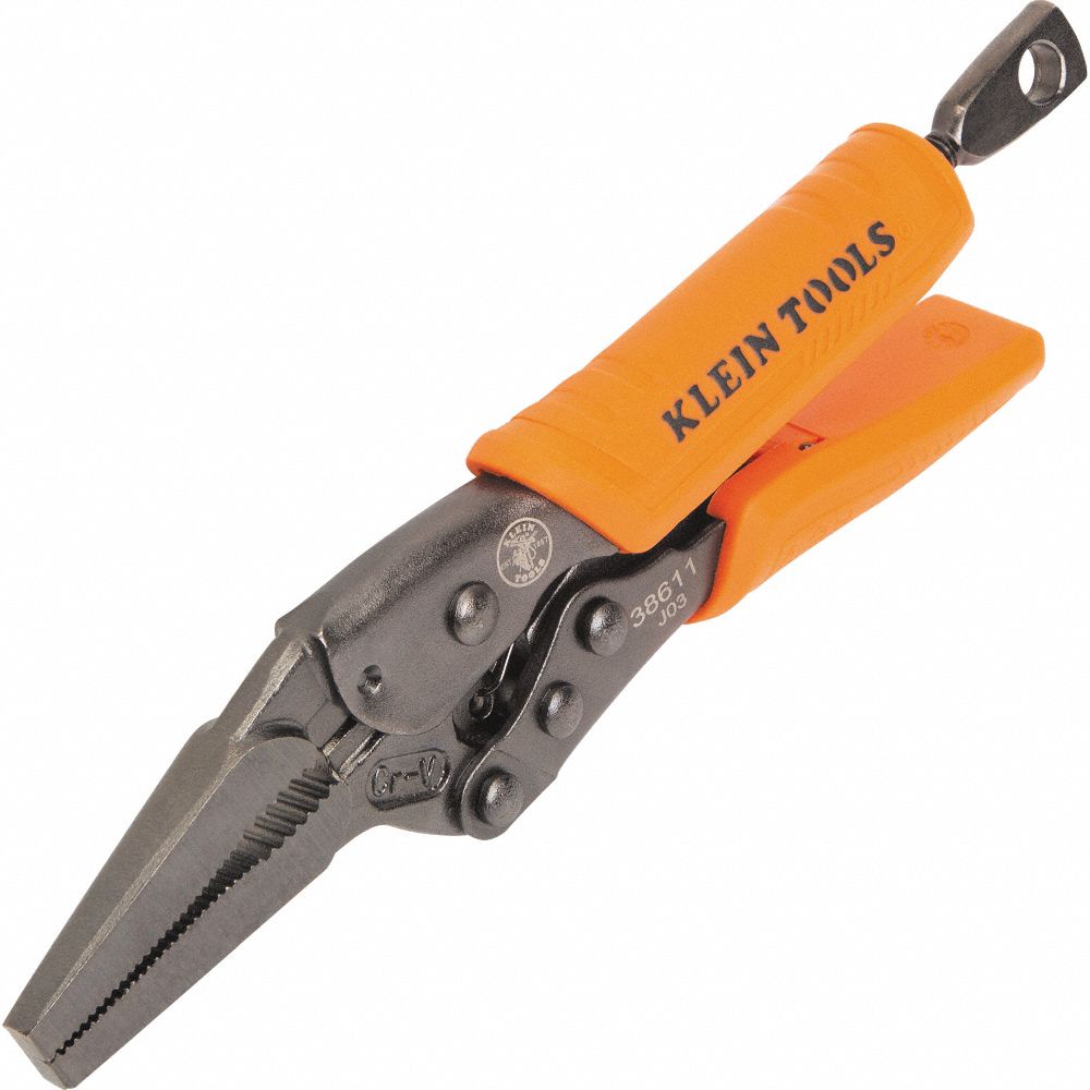 Locking Pliers Long Nose 6-Inch