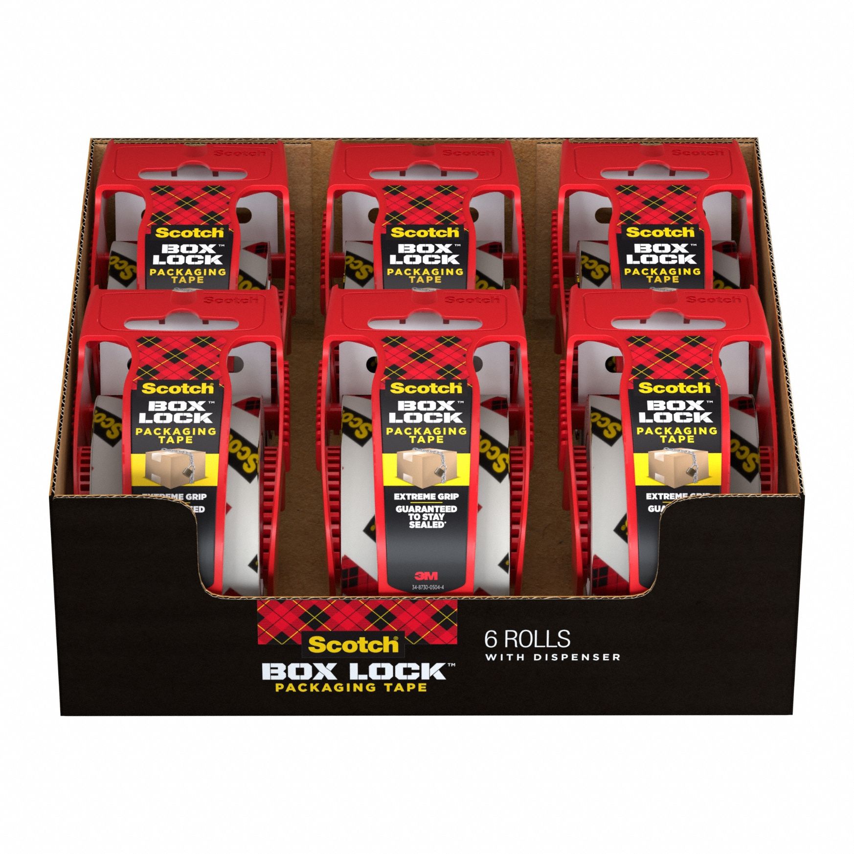 Packaging Tape,  PK 6