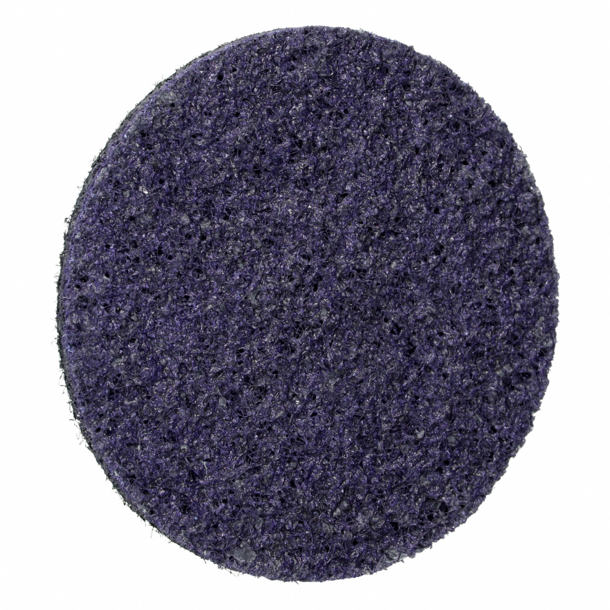 Quick-Change Sanding Disc: TS, 4 in Dia, Ceramic, Heavy Duty Coarse, HD-DS, 25 PK