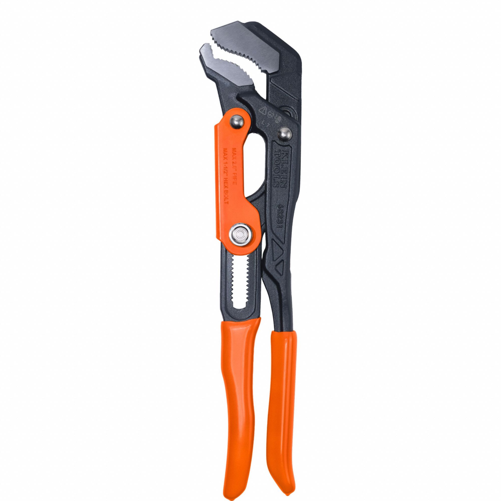 Quick-Adjust S-Jaw Pipe Wrench 17