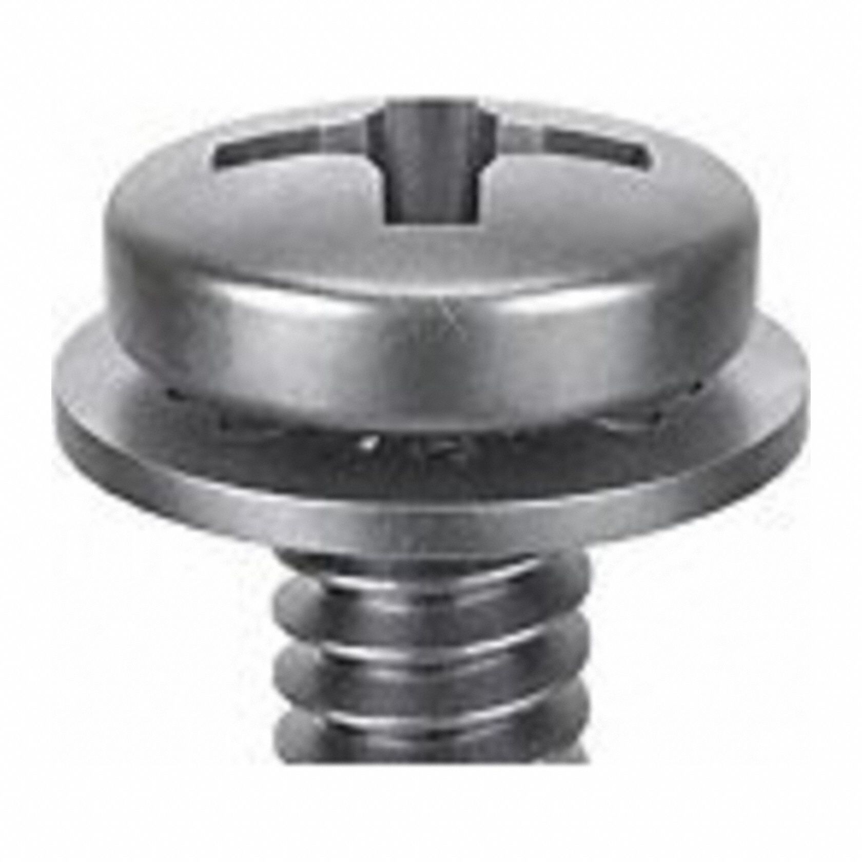 SEMS Screw: Internal Tooth, M3x0.50 Thread Size, 12 mm Lg, Stainless Steel, Passivated, Pan, 10 PK