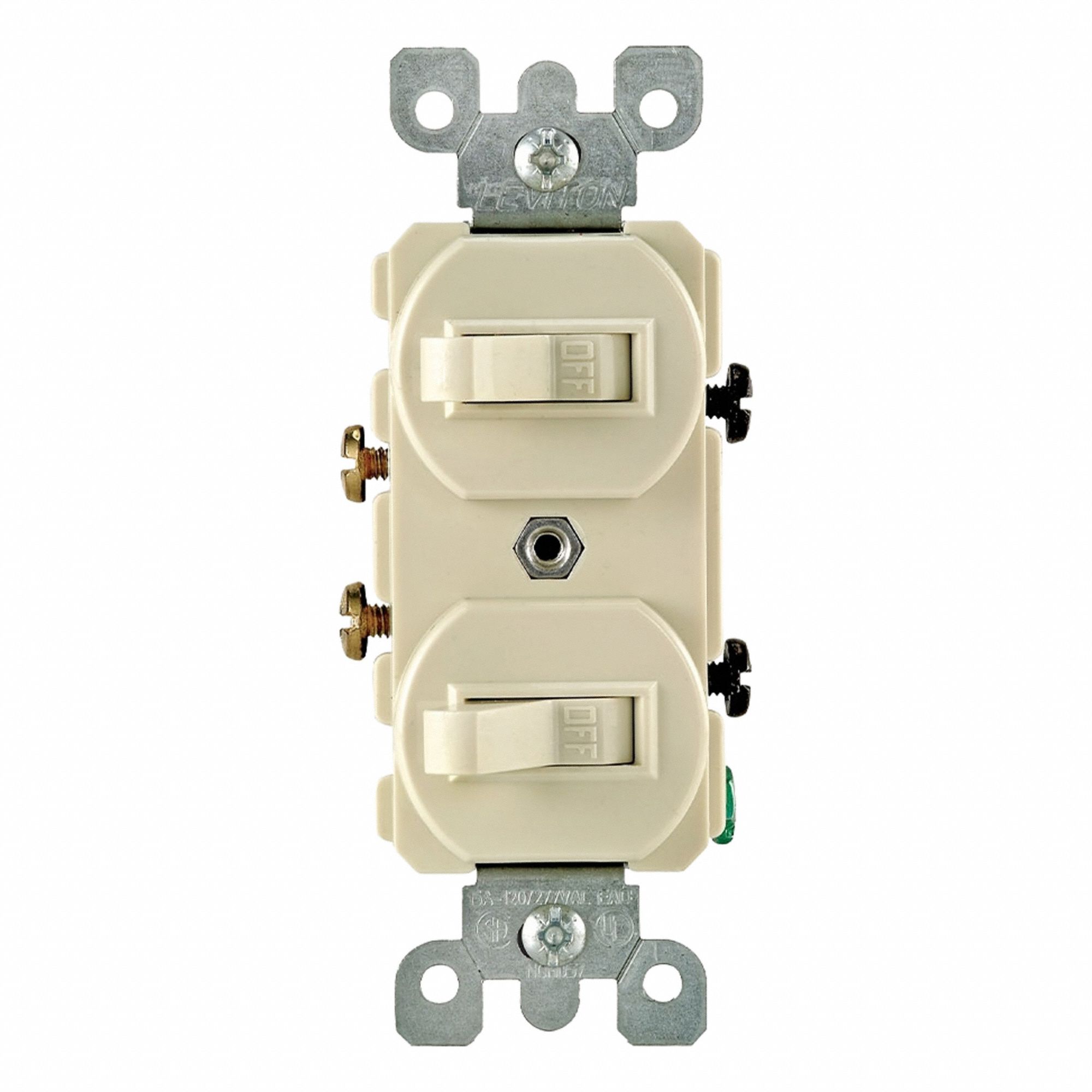 Wall Switch Toggle 15 A Ivory