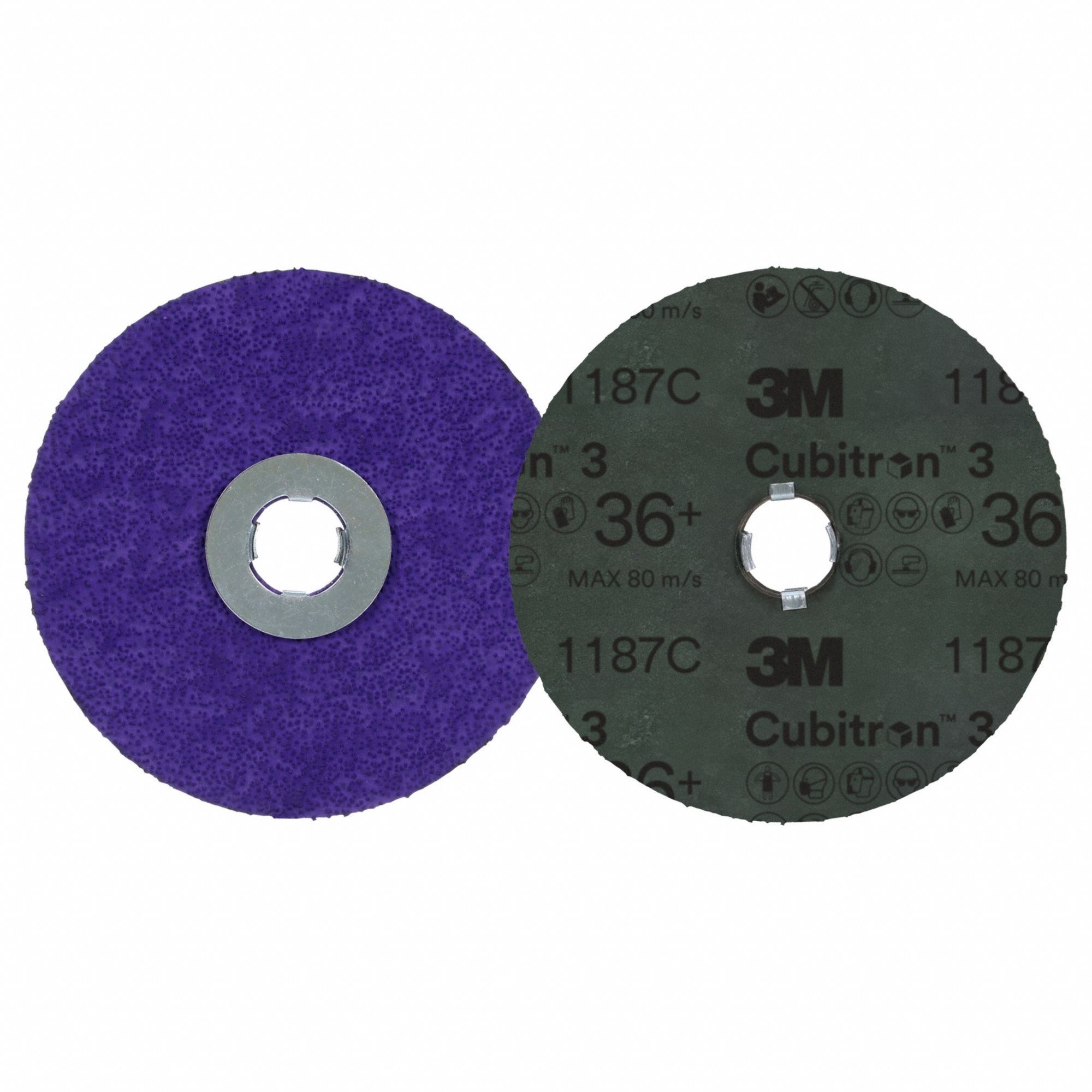 FIBRE DISC,36 GRIT,5 IN DIA