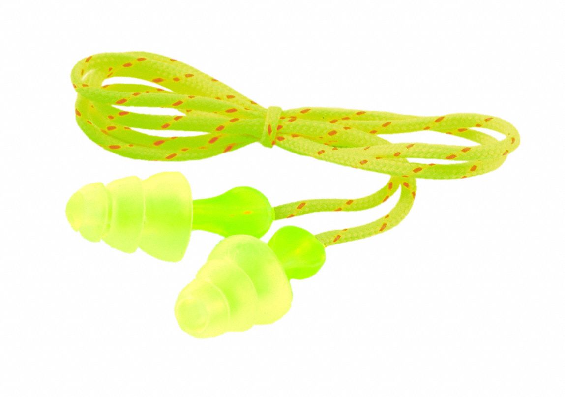 Ear Plugs Corded Flanged 26dB PK100