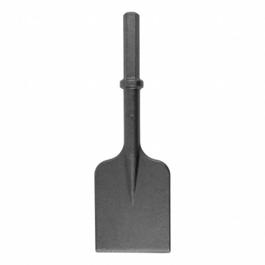 INGERSOLL RAND, Hex, 5 in Chisel Tip Wd, Asphalt Cutter Steel 12