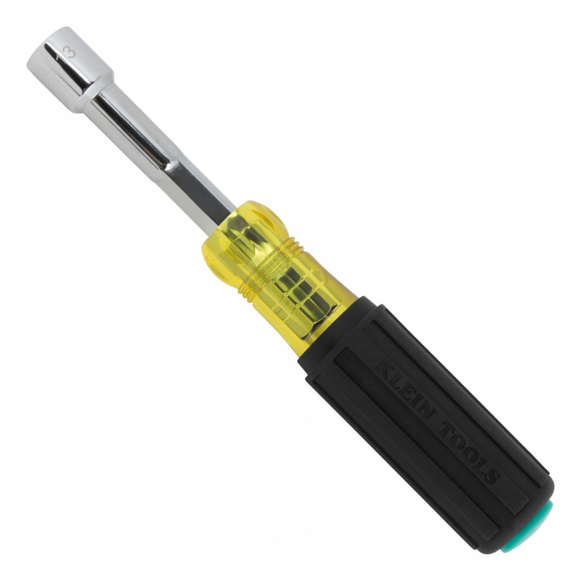 KLEIN TOOLS Single-Bit Nut Drivers: Metric, With Magnetized Tip, Std, Hollow Hex Nut Driver, Hex (MPN 65413MAGM). Key specifications — attr1214485: Hex; attr1214505: KLEIN TOOLS.