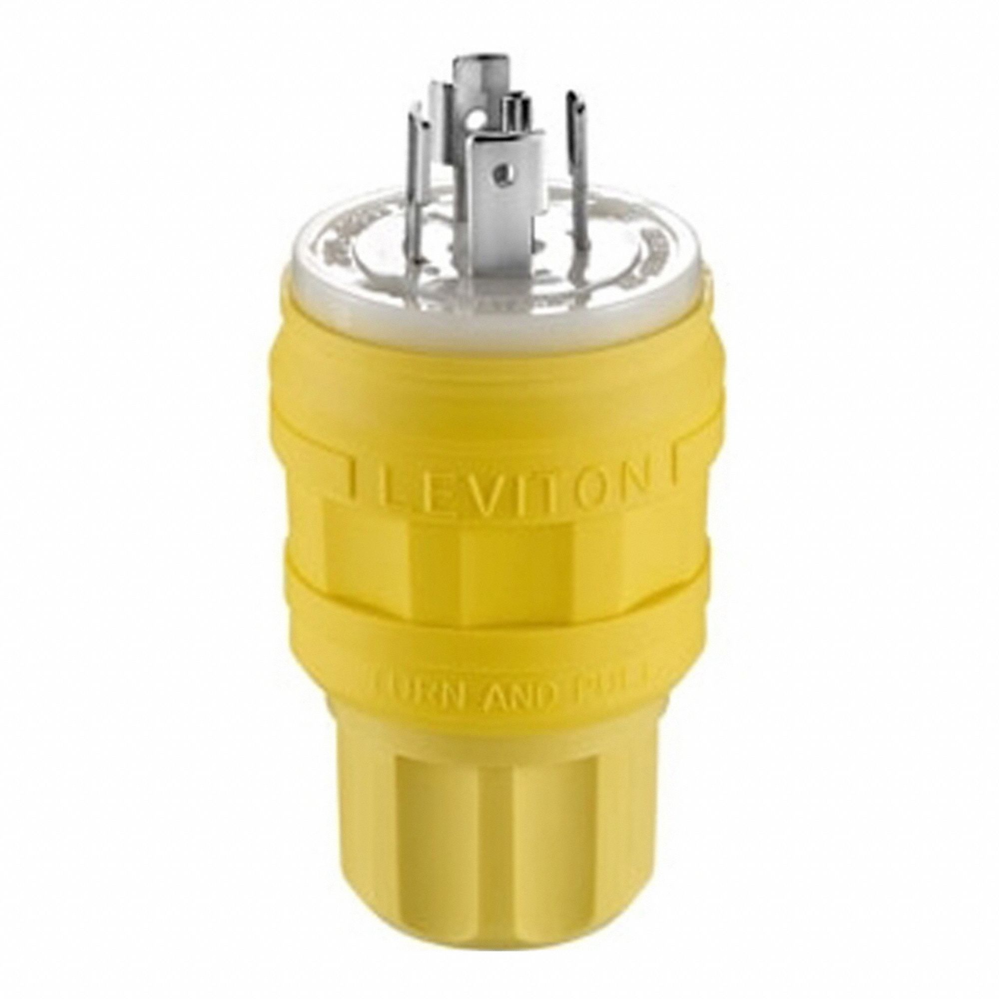 Wetguard Locking Plug 20A 347/600V Ylw