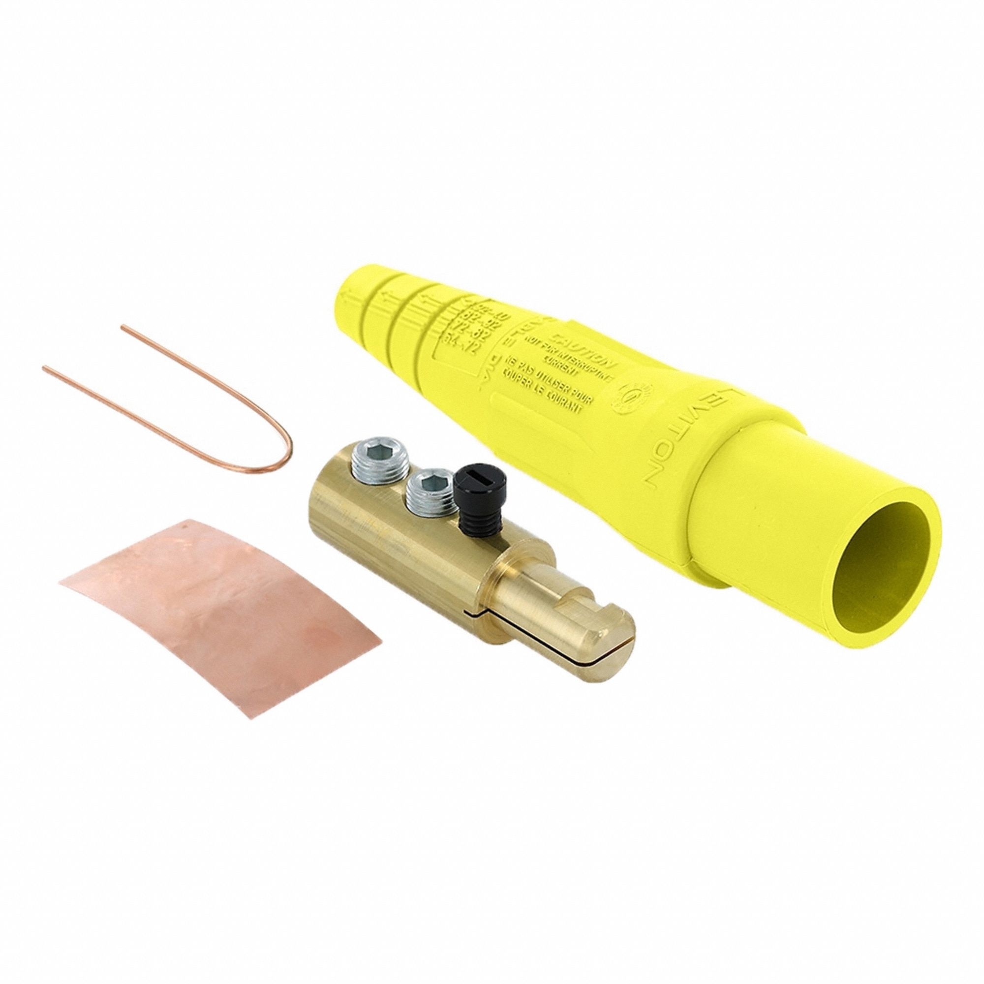 Cam-Type Male Plug 16 Series Ylw