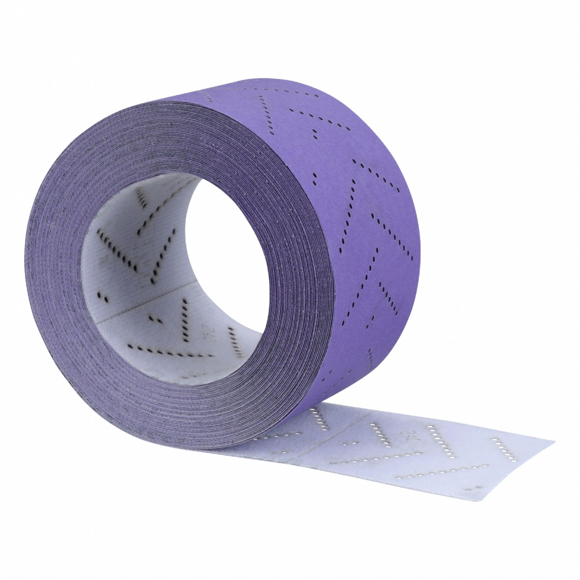 Abrasive Roll: 12 m W x 70 mm L, Ceramic, 150 Grit, C Wt Paper, Hook-and-Loop, 737U, 150