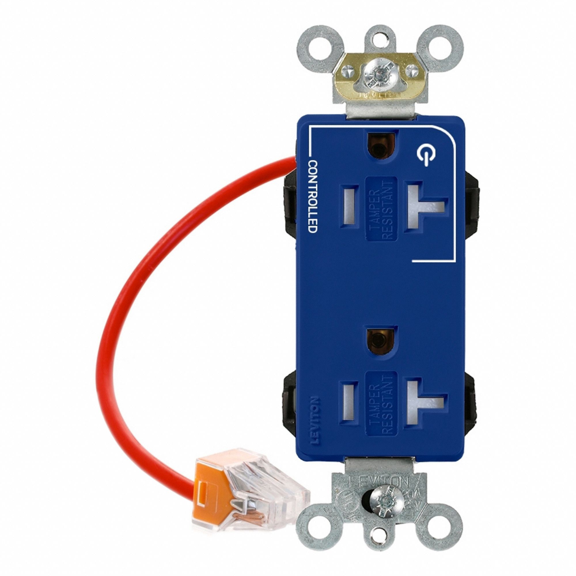 Lev-Lok Dplus Dup 20A 125V TR 1Mrk Blue