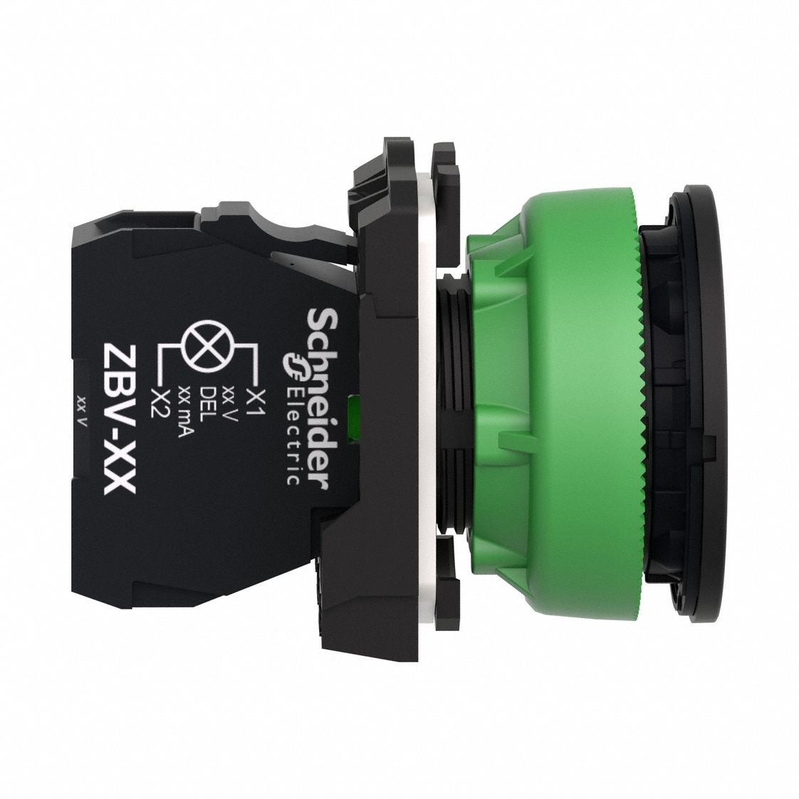 Pilot Light: 30 mm Panel Mounting Size, Orange, LED, XB5 Series