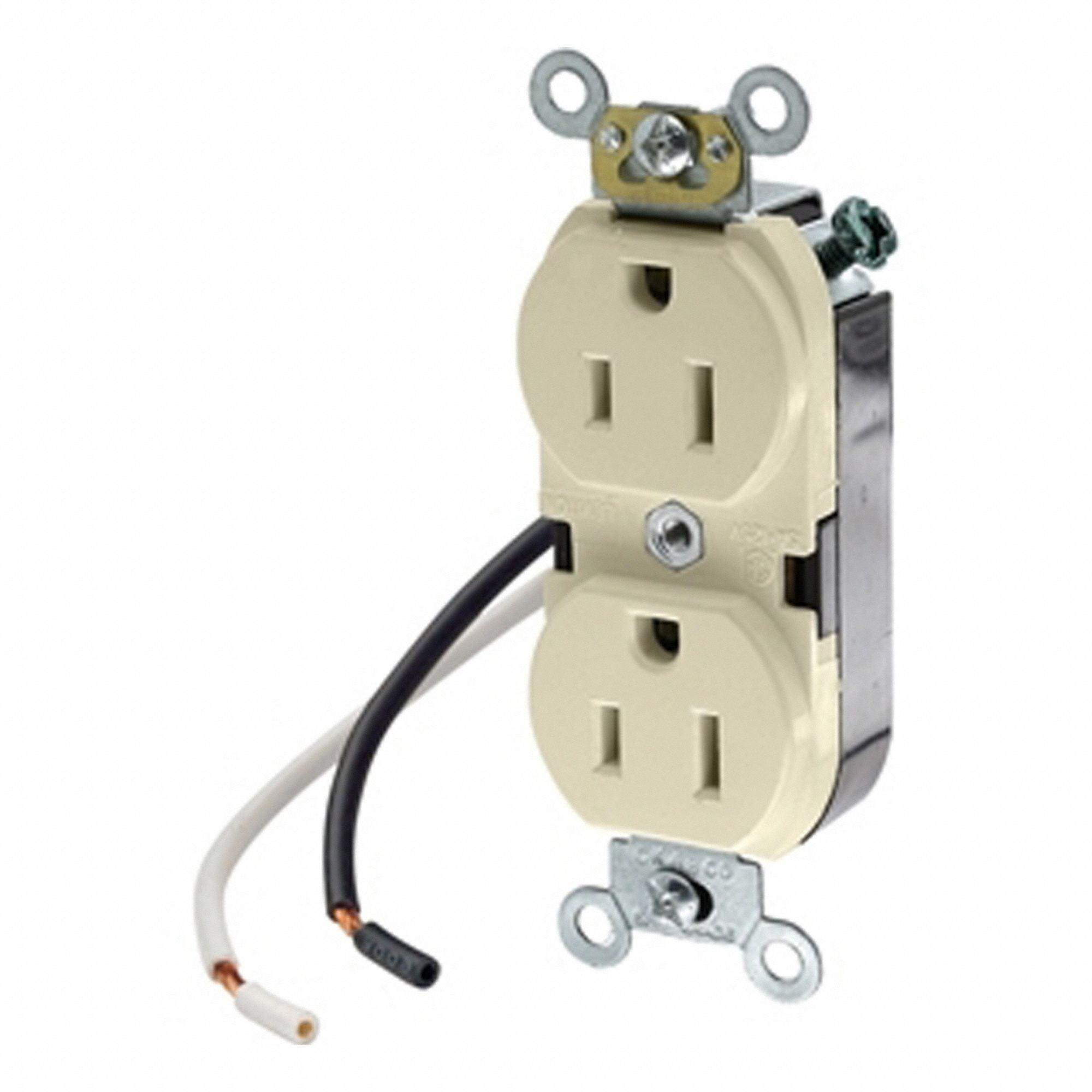 Leaded Dup 15A 125V TR Self-Gr Ivr
