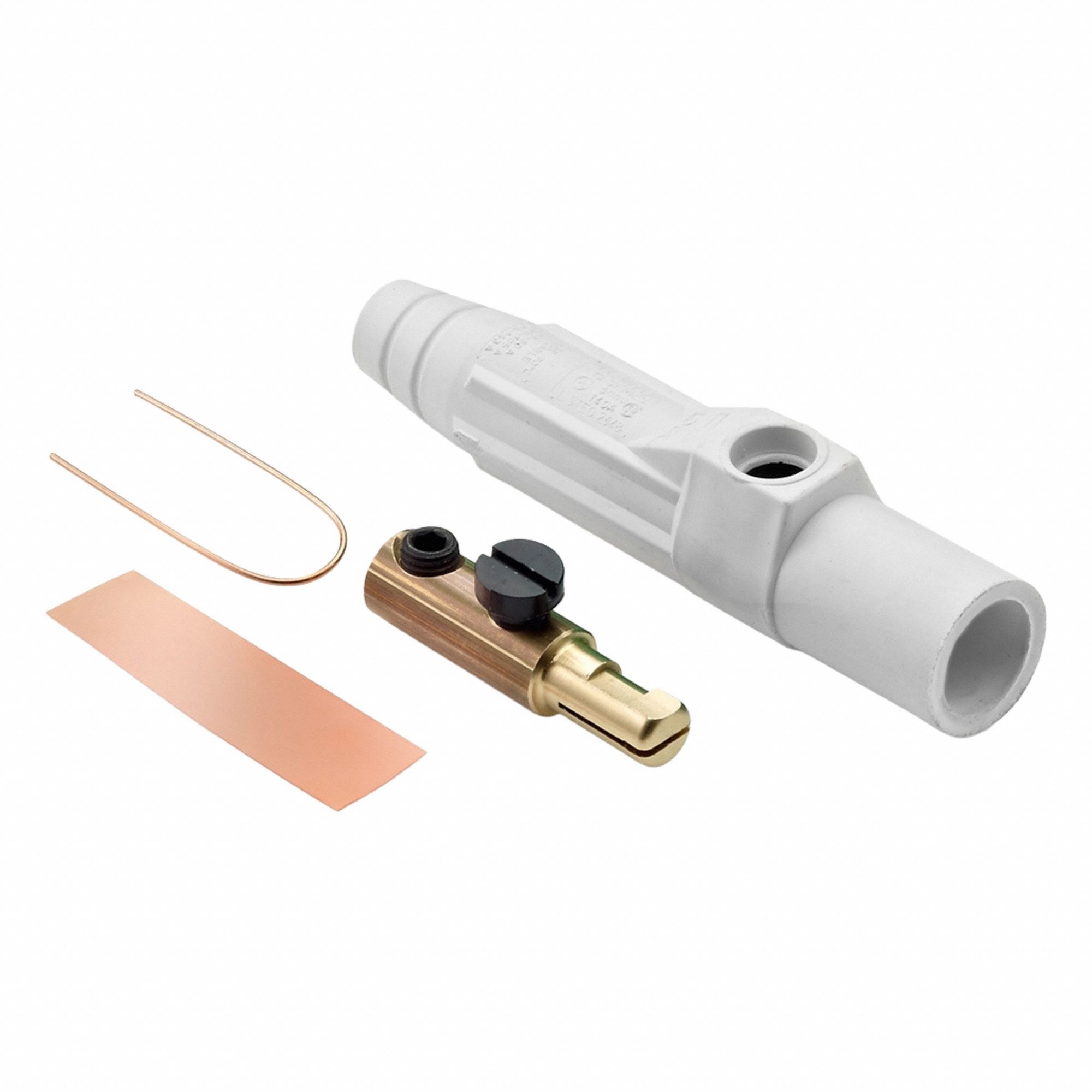 Single Pole Inline 150 A Male White