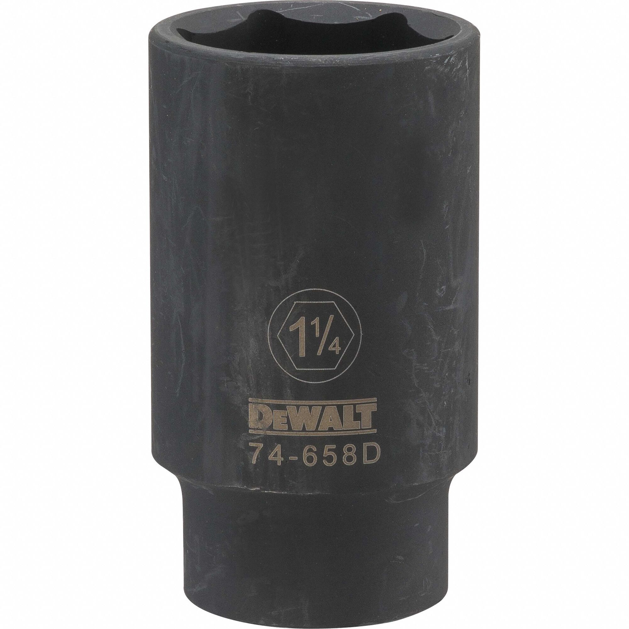 Impact Socket 6PT 1/2in Dr 1-1/4in SAE