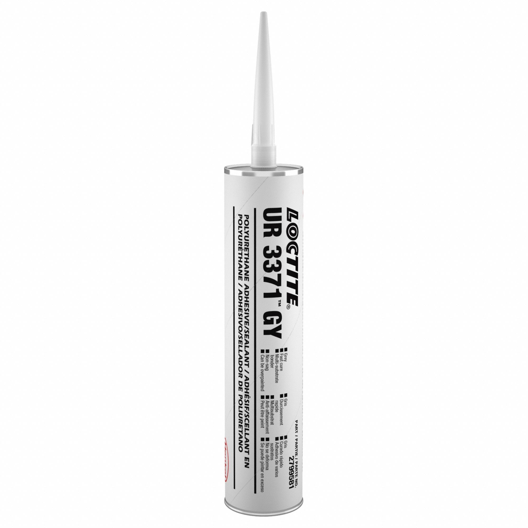 LOCTITE, UR 3371, Gray, Polyurethane Sealant 804HT92799581 Grainger