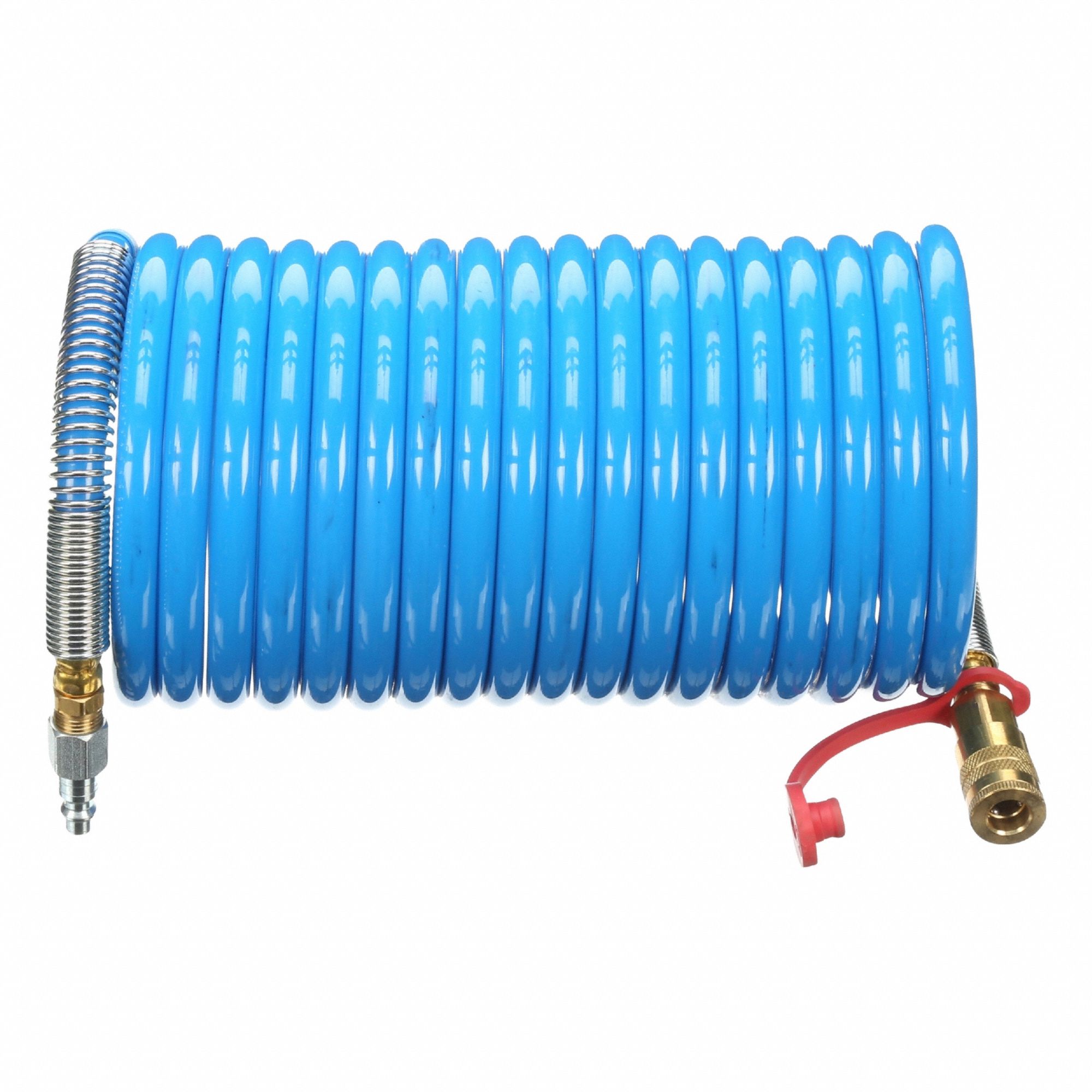 Coiled Airline Hose 25 ft Hose L Blue