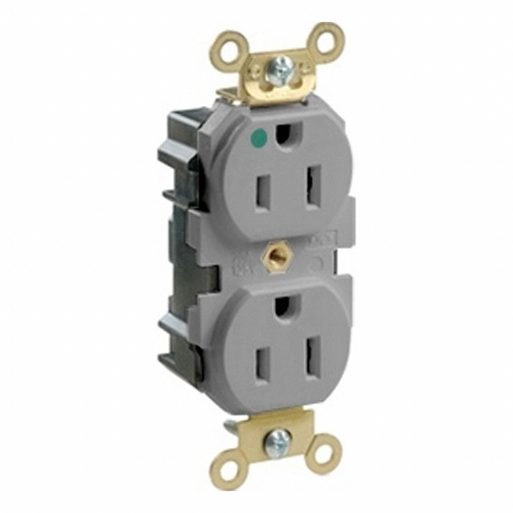 Lev-Lok MRI 15A 125V HG/TR Self-Gr Gry