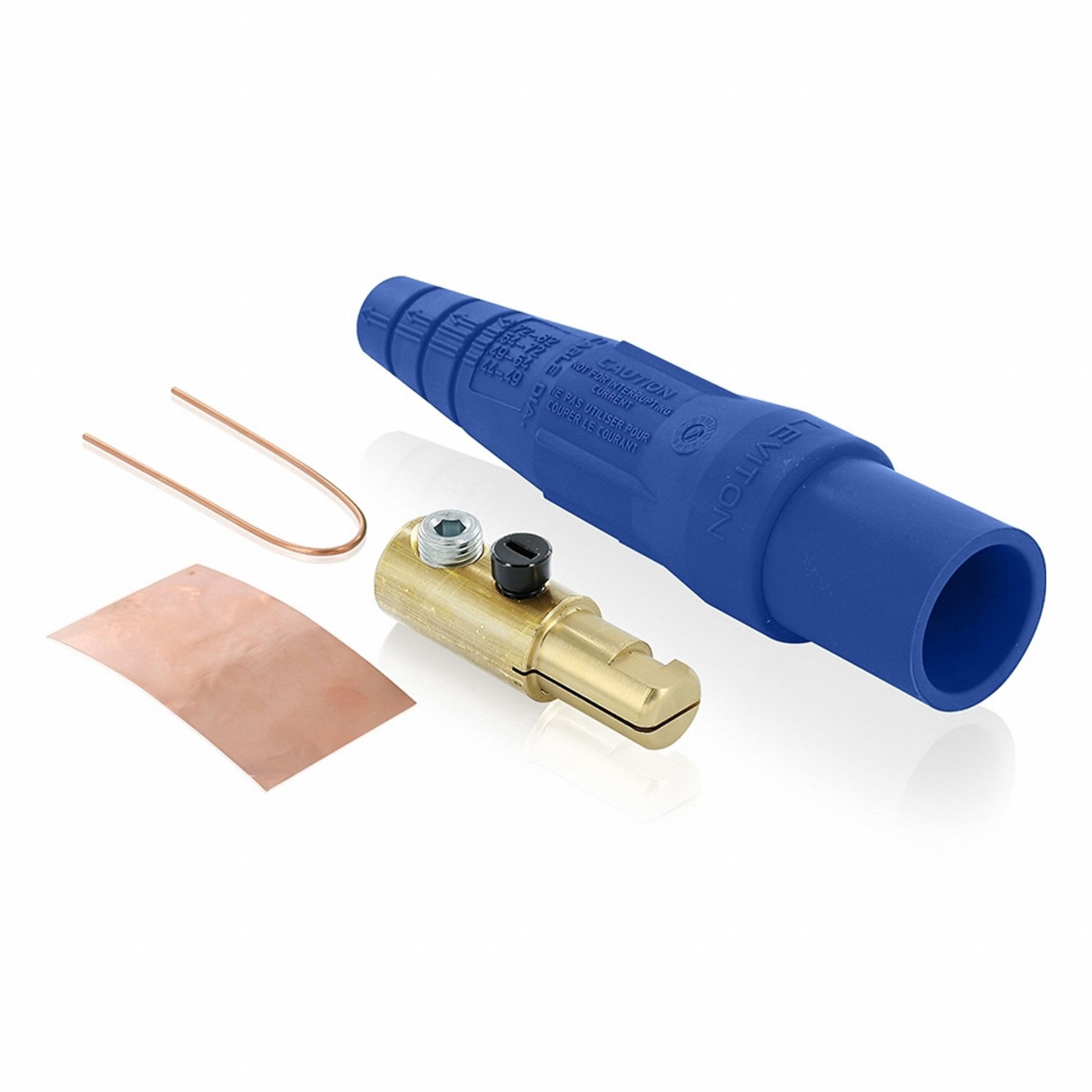 Male Plug: Male Plug, 300 A, Blue