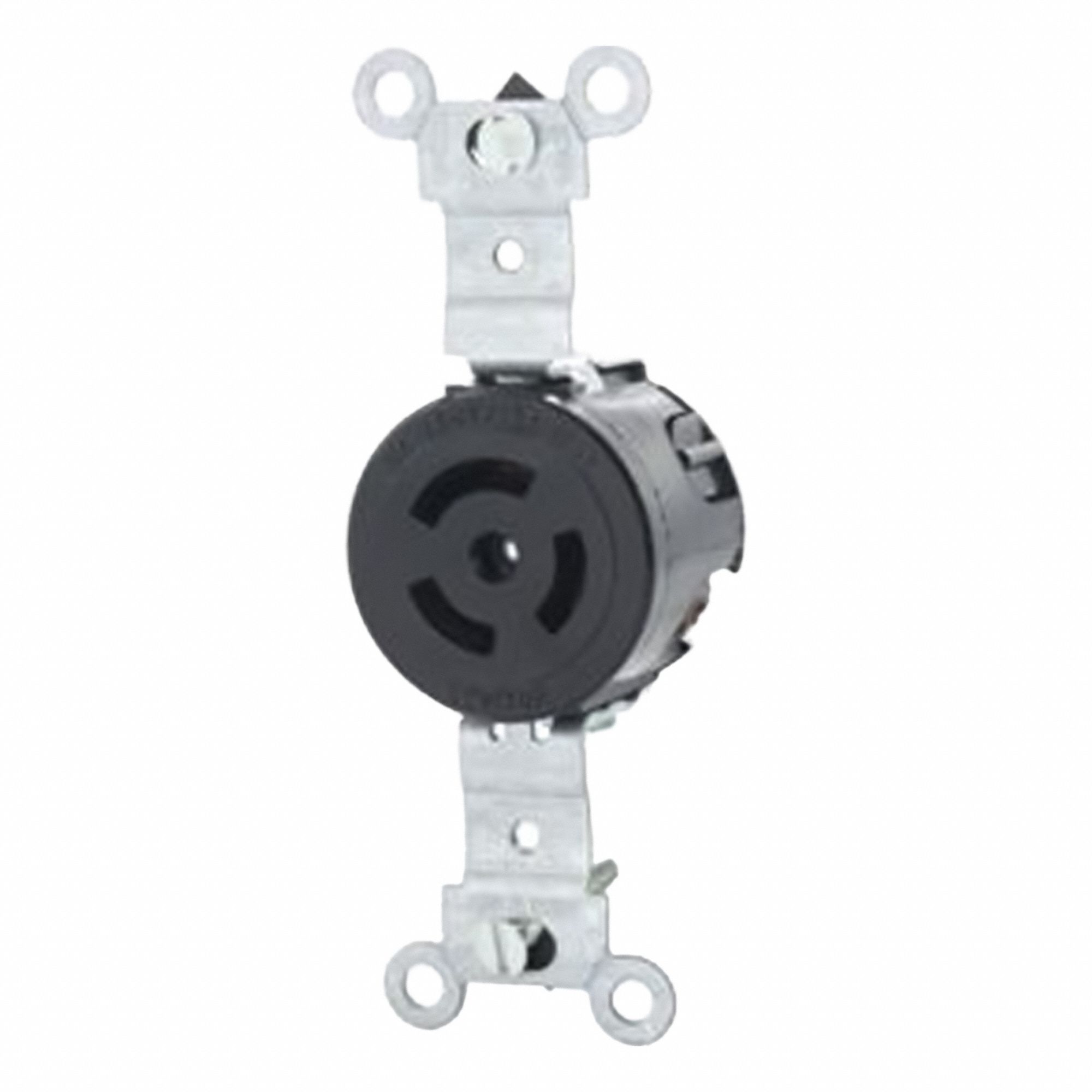 Single Locking Receptacle: