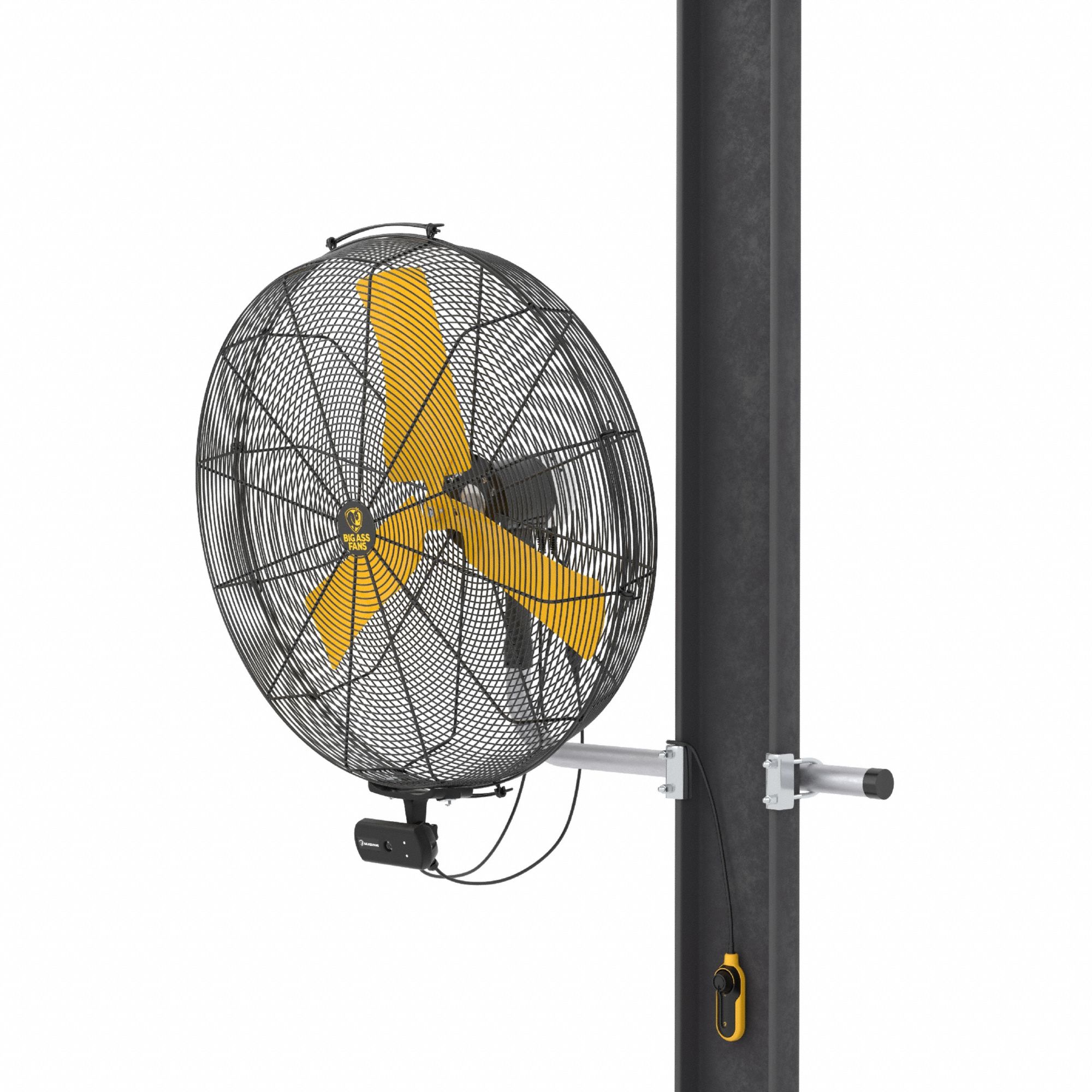 Industrial Fan: 36 1/2 in Blade Dia, 10, 303, 100 to 120V AC, 2/3 hp Motor HP