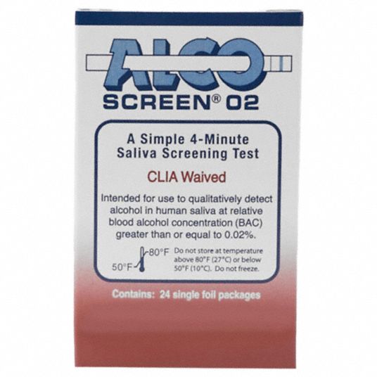 BAC, Alcohol Test 810TY856288 Grainger