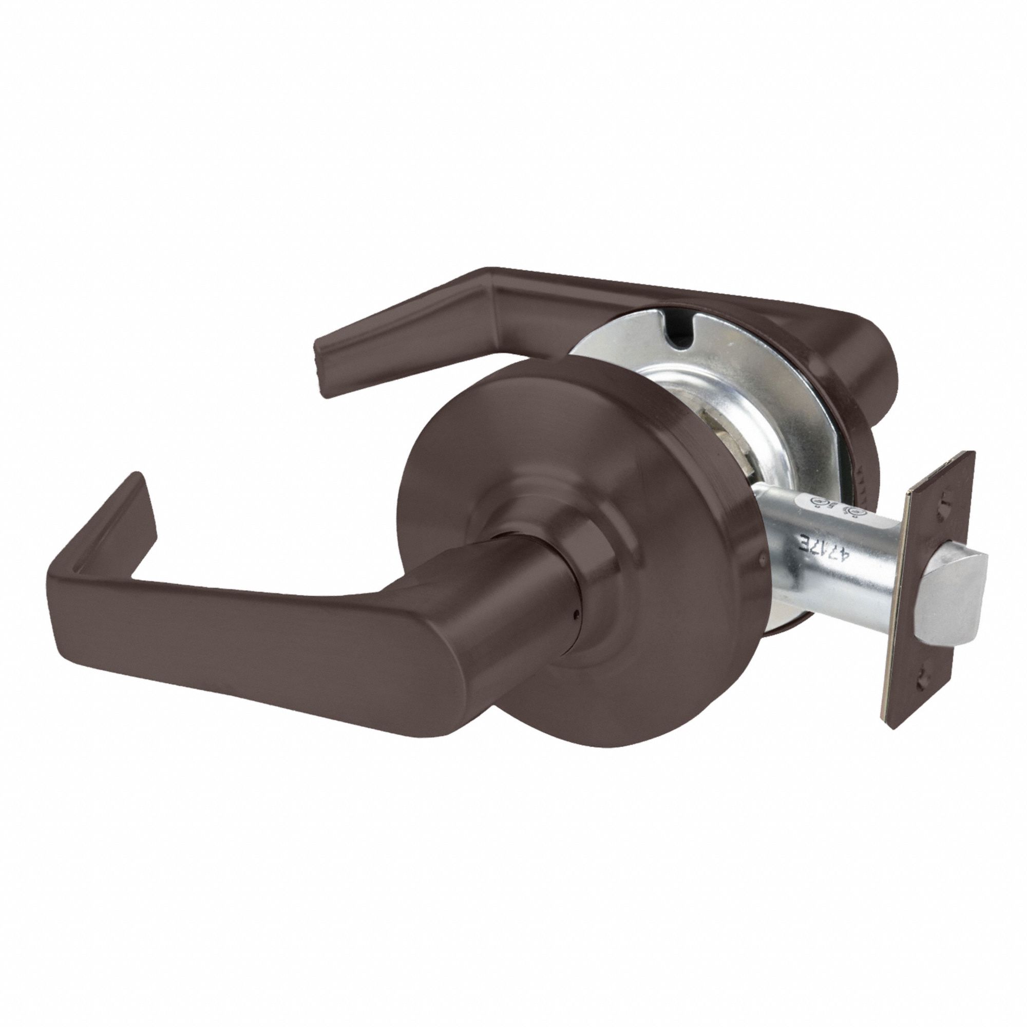 Door Lockset: Passage Lever Locksets, Bronze, ADA Compliant