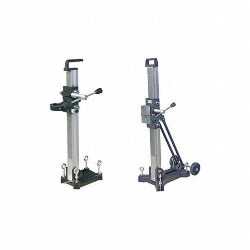 CS UNITEC Core Drill Stand: Anchor/Vacuum Mount, 34 in Column Ht, 12 5/8 in Base Lg, Adj Angle (MPN BST 162 H). Key specifications — attr1256691: BST 162 H.