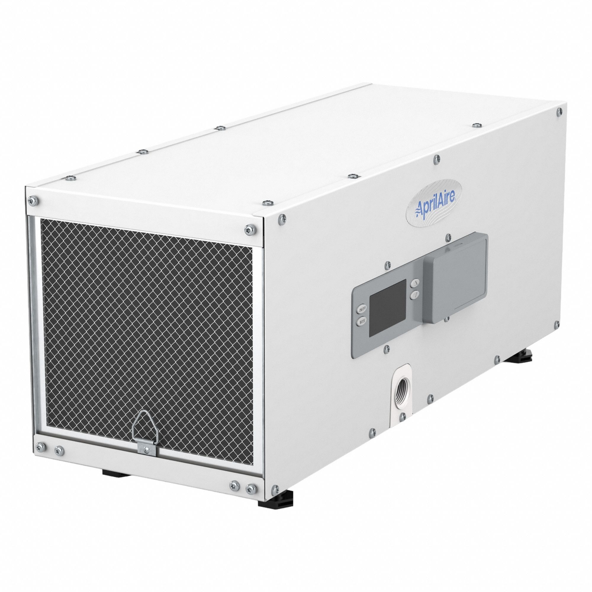 Dehumidifier: Attics/Basements/Crawlspaces/Garages, 145 cfm Airflow @ 0.0 in wg, Gravity Drain, Male