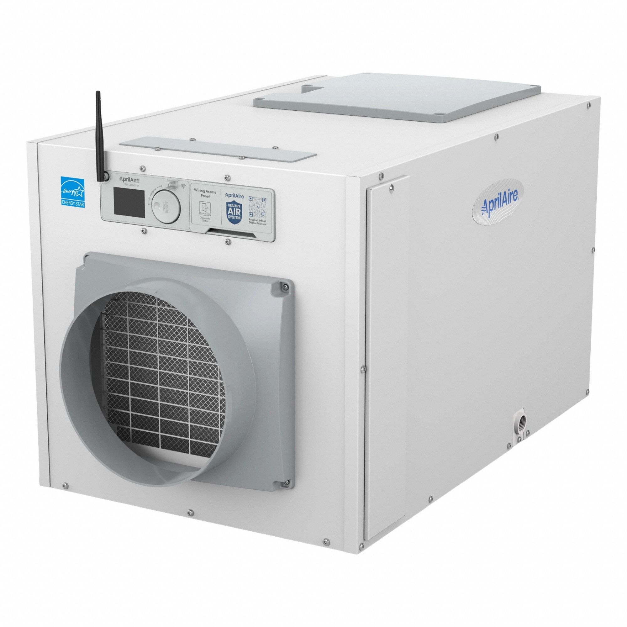 Dehumidifier: Basements/Crawlspaces/Residential Homes, Dedicated Return to Dedicated Supply, Male