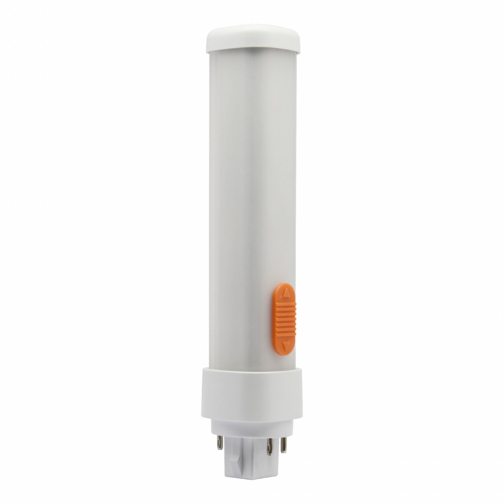 LEDVANCE/ SYLVANIA Compact LED Light: Type A, 4-Pin (G24q), T4, LED, 3000K/3500K/4000K, 9.5 W Watt (MPN LED9.5PBG24QHDIM8SC1SUB). Key specifications — Brand: LEDVANCE/ SYLVANIA; Bulb Designation: LED9.5PBG24QHDIM8SC1SUB; Dimmable: Yes; Color Temperature: 3000K.
