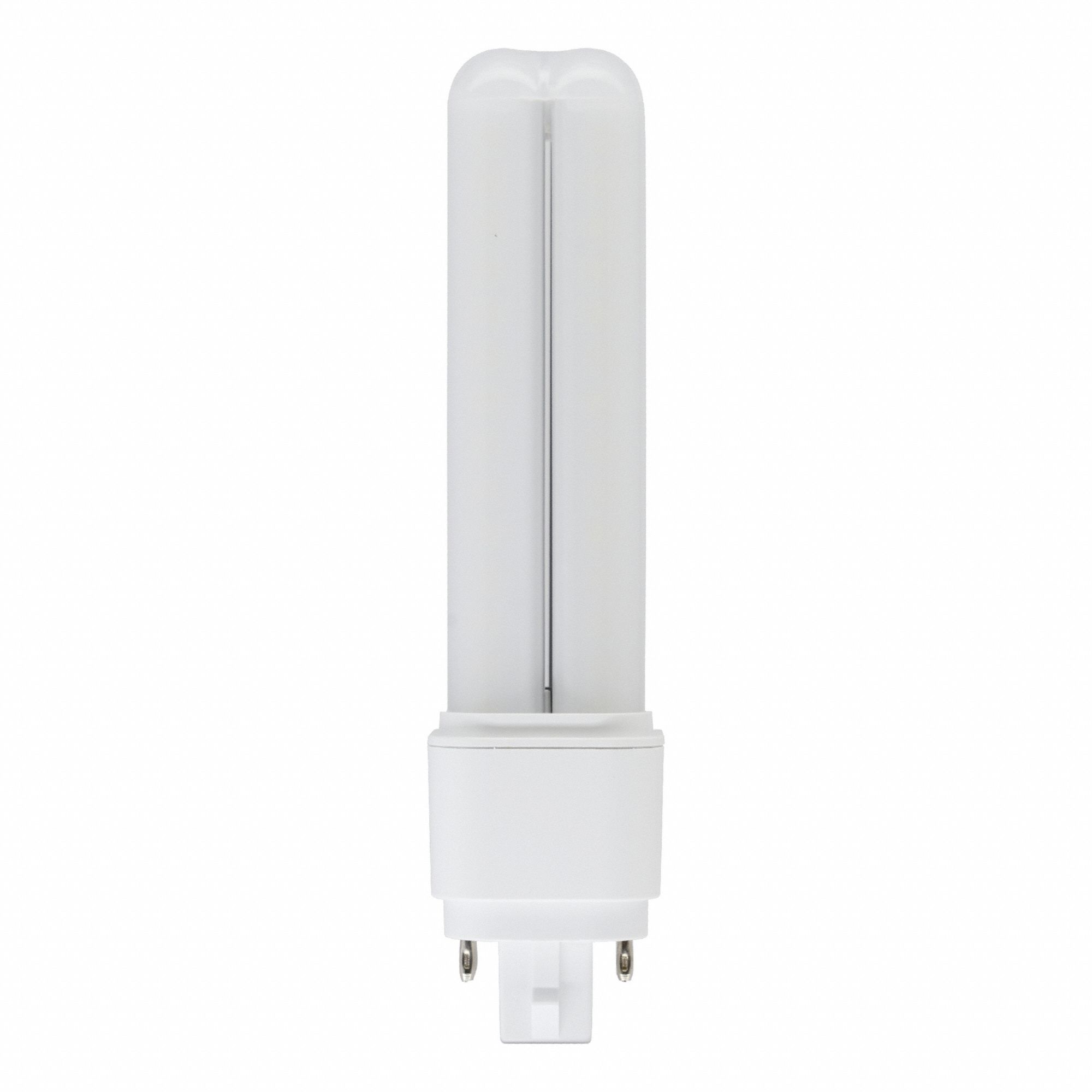 LEDVANCE/ SYLVANIA Linear LED Light Bulb: 4-Pin (G24q), T4, LED, 3500K, 830 lm Light Output (MPN LED7PBG24QODIM835SUB/41713). Key specifications — Brand: LEDVANCE/ SYLVANIA; Bulb Designation: LED9PBG24DO830AB; Dimmable: Yes; Color Temperature: 3500K.