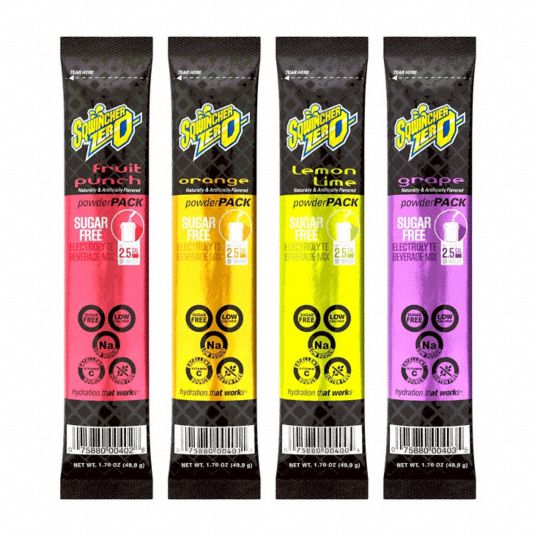 宅配 SQWINCHER, Fruit Sports Bulk, Punch/Grape/Lemon-Lime/Orange, 洗顔グッズ
