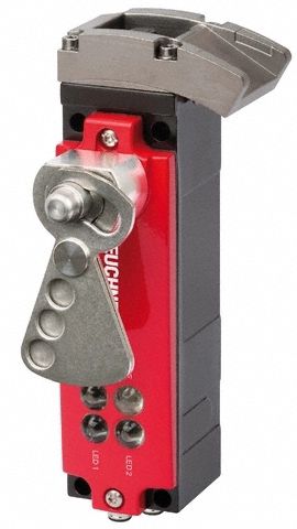 Locking Safety Switch: Built-in Connector, Unicode, 5_8 Pins, M12, 67 mm x 52 mm