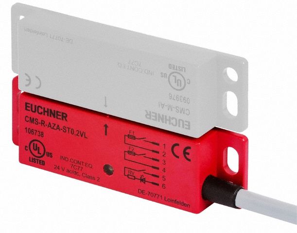 Rectangular Magnetic Safety-Interlock Switches