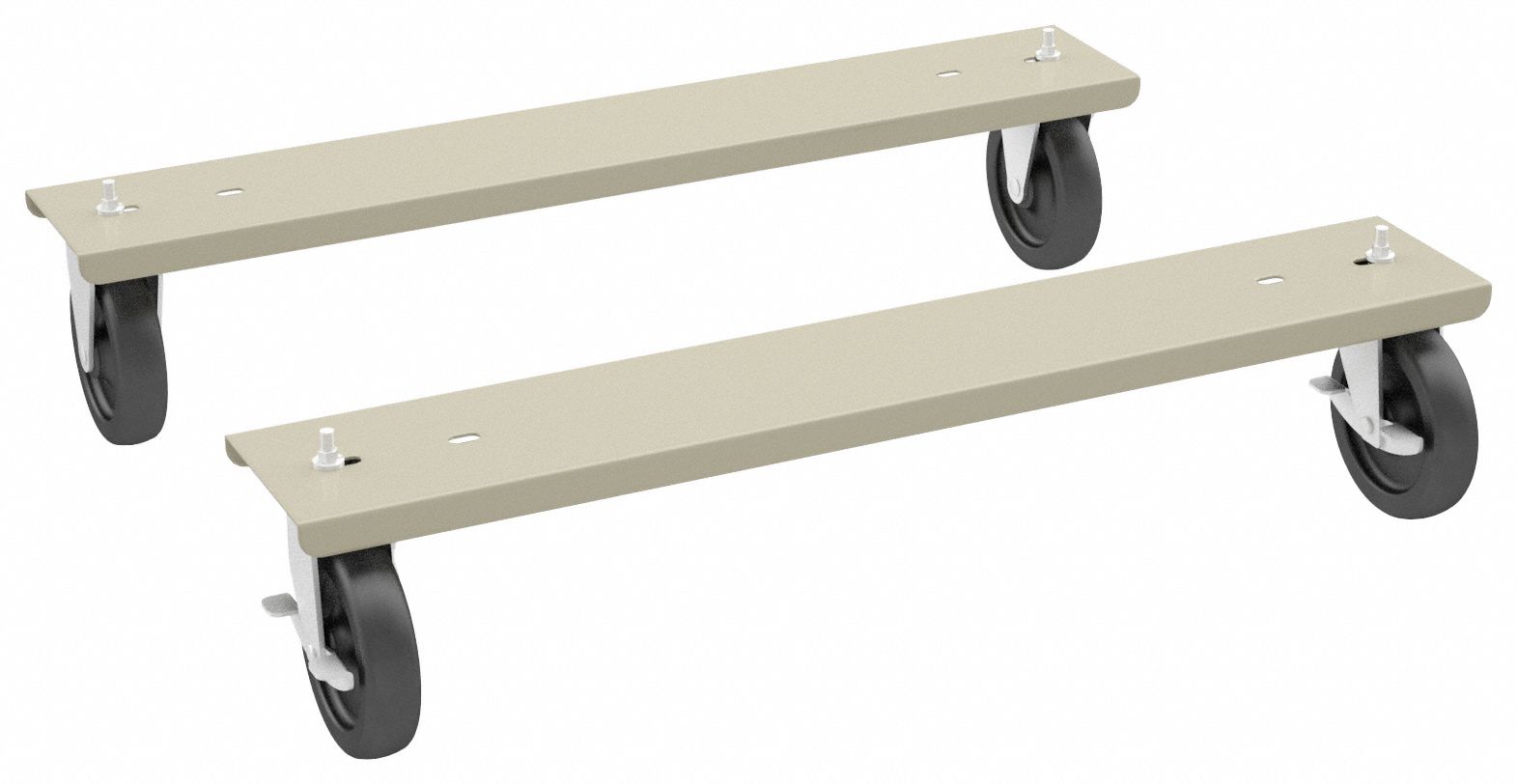 Plate Caster Kit: 2 in Overall Dp