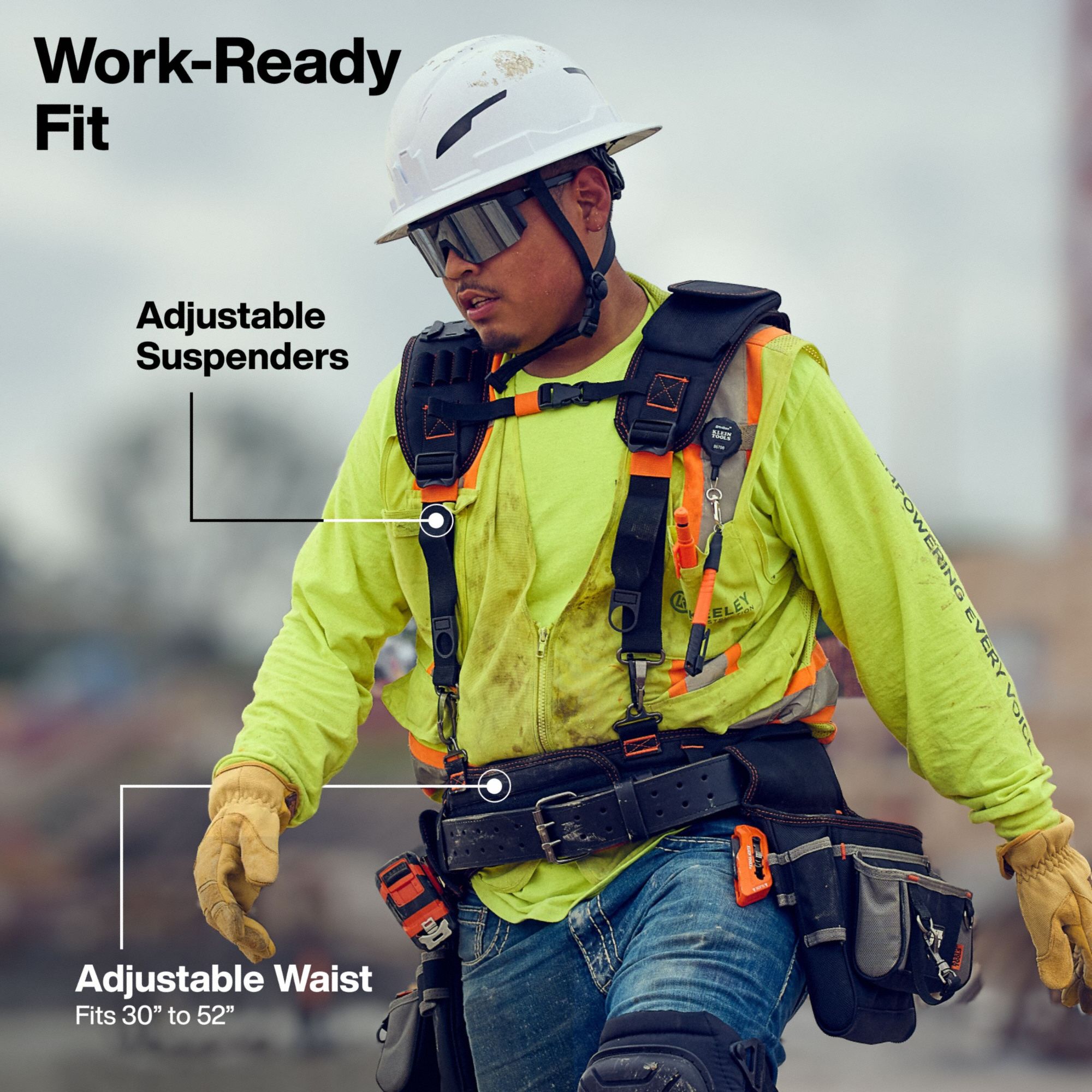 Tool Rig with Suspenders 23 Pockets
