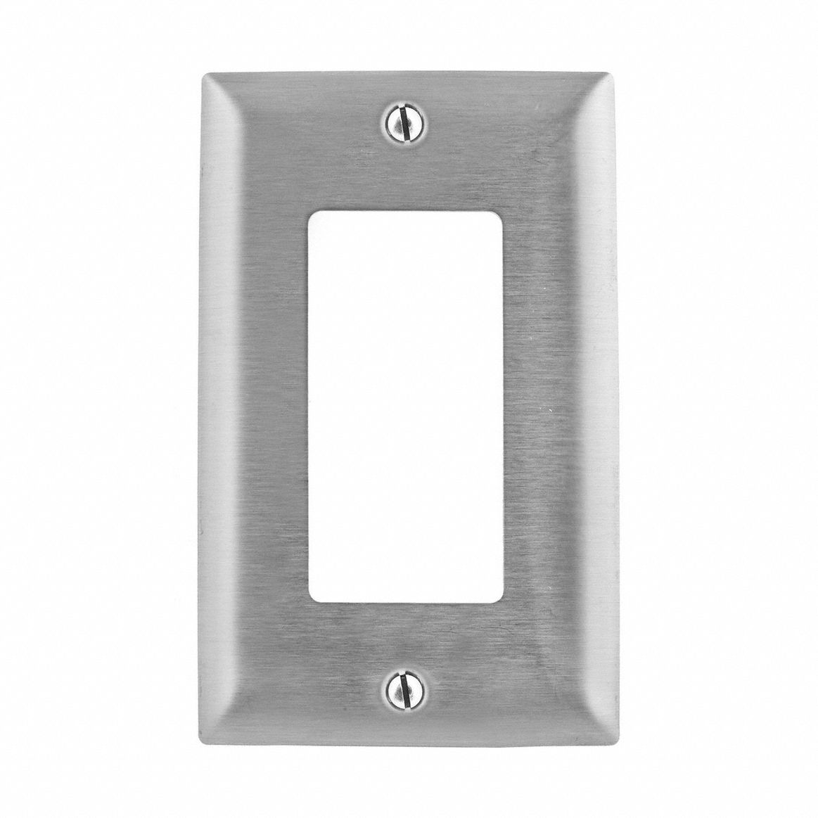 Hubbell Wall Plate 1 Gang Jumbo Gray