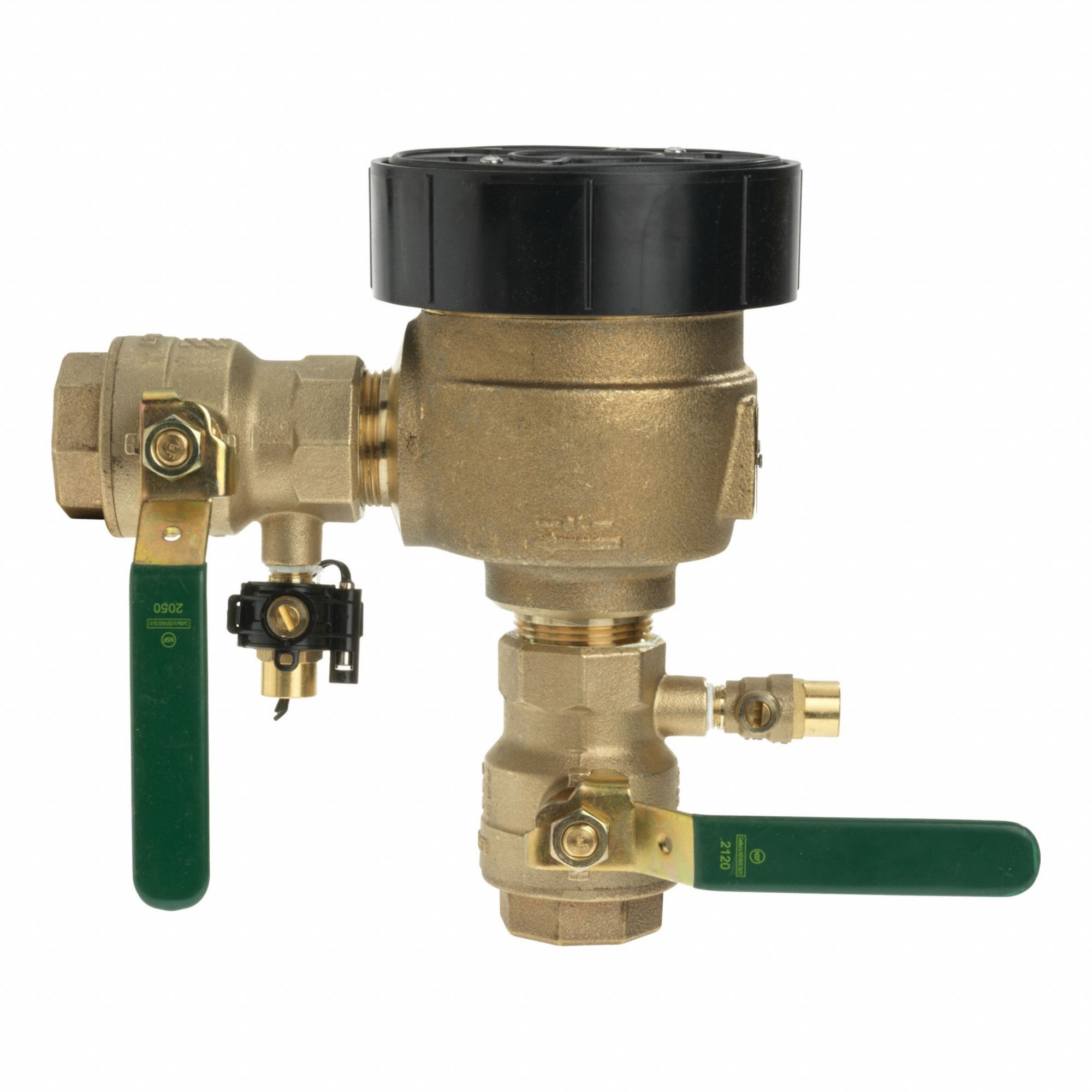 Vacuum Breaker: 1 1/4 LF800M4-QT, FIP x FIP, For Water Media, 33°F – 140°F, High Health Hazard