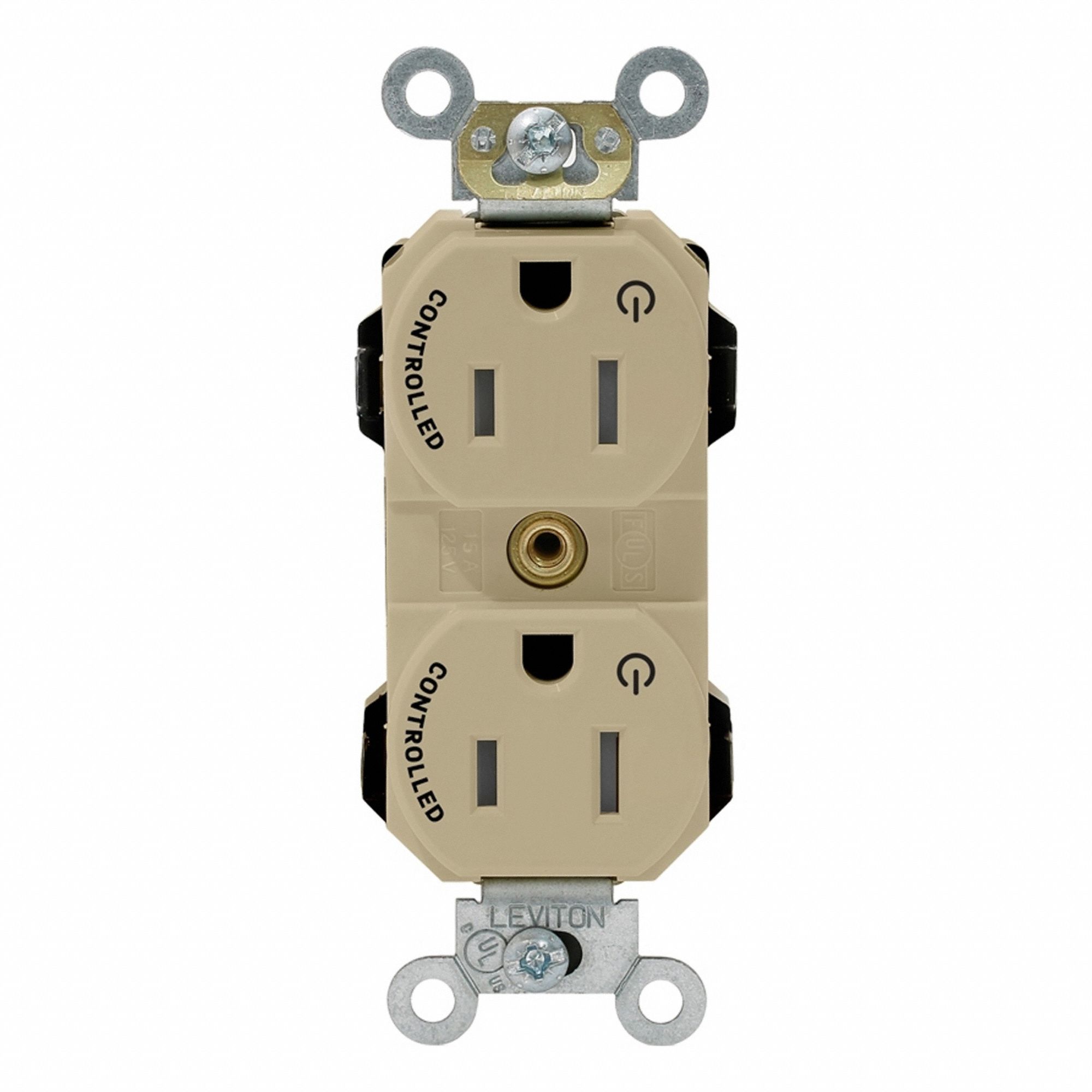 Lev-Lok Dup 15A 125V 2MCtrl Self-Gr Ivr