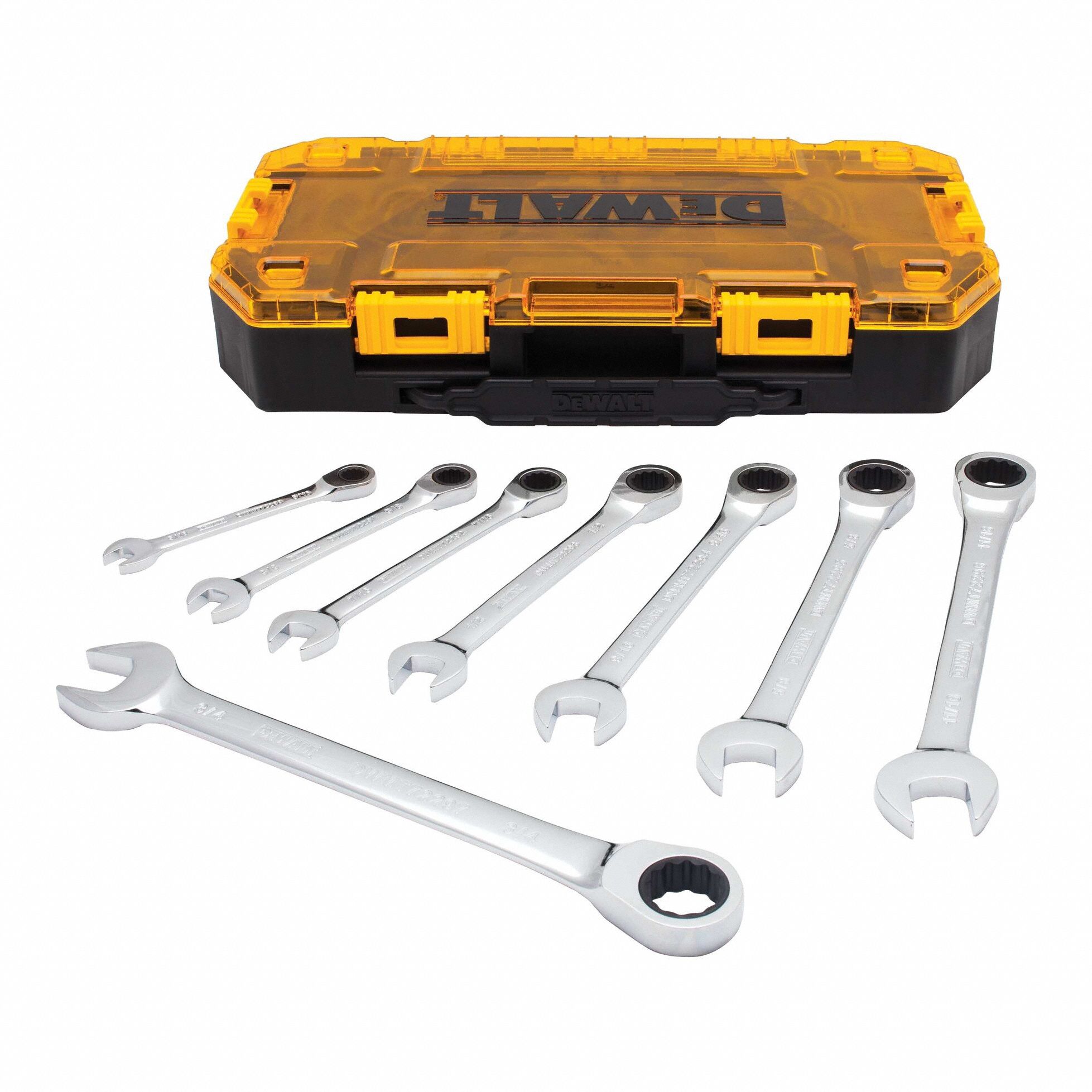 Ratcheting Combination Wrench 8PC Set