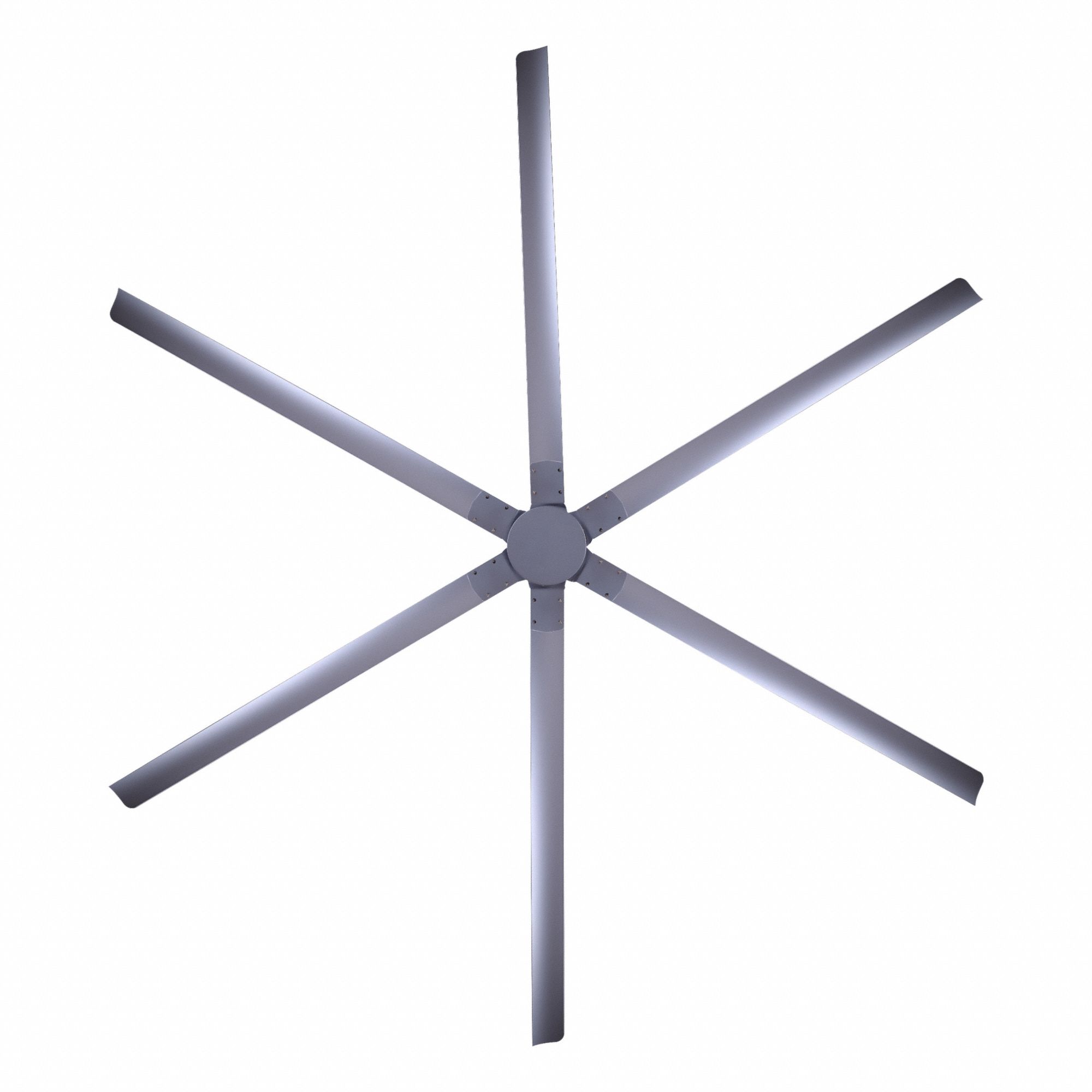 Ceiling Fan: 11, 087 cfm_20, 693 cfm Airflow, 10 ft Blade Dia, 5 Speeds, 120V AC, Single Phase