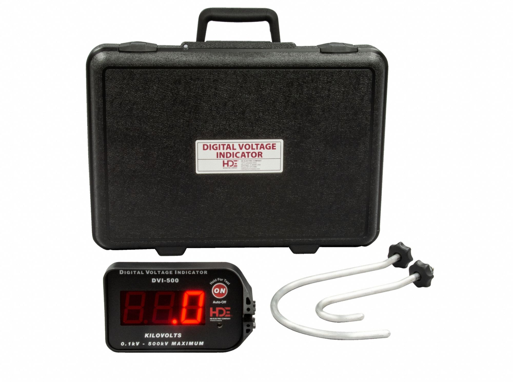High Voltage Indicator: 100 V to 500 kV, Digital Display, Digital, AC Volt