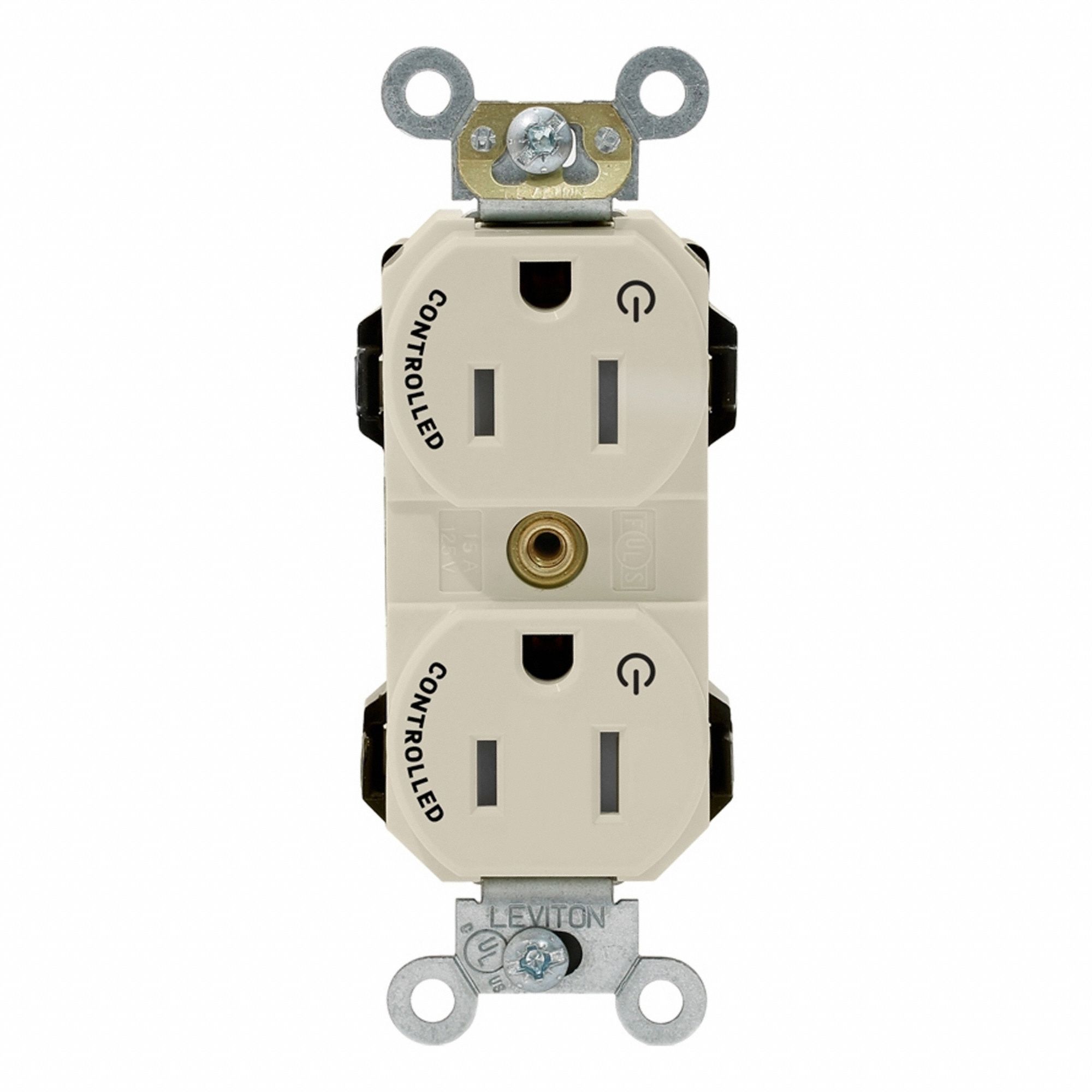 Lev-Lok Dup 15A 125V 2MCtrl Self-Gr LAl