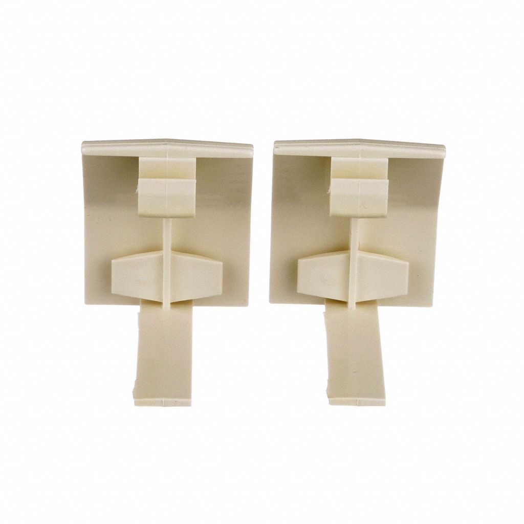 PANDUIT Raceway Fittings: T-70, 1 1/2 in Wd, 1 3/4 in Ht, Plastic, Off White (MPN T70BCIW-X). Key specifications — attr3676: Base Coupler; attr3664: Off White; attr3679: Snap On; attr3674: T-70 Raceway; attr42469: T-70; attr42470: Plastic.