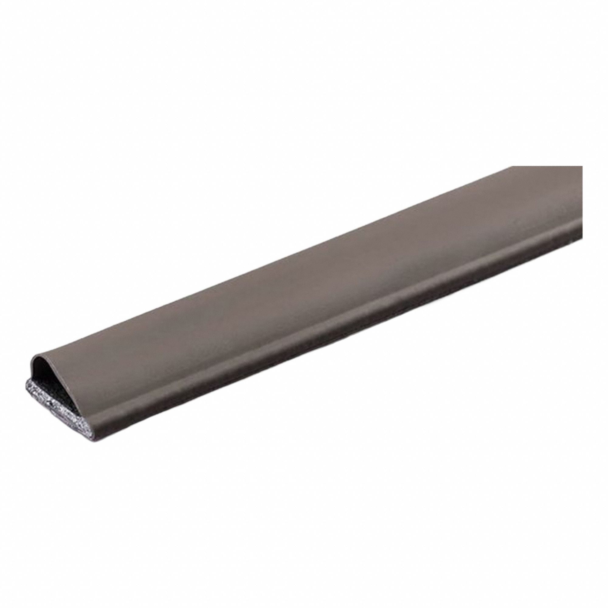 Fire and Smoke Seal: Bulb, Self-Adhesive Mounting, Std, Elastomeric/Graphite/PVC, Charcoal