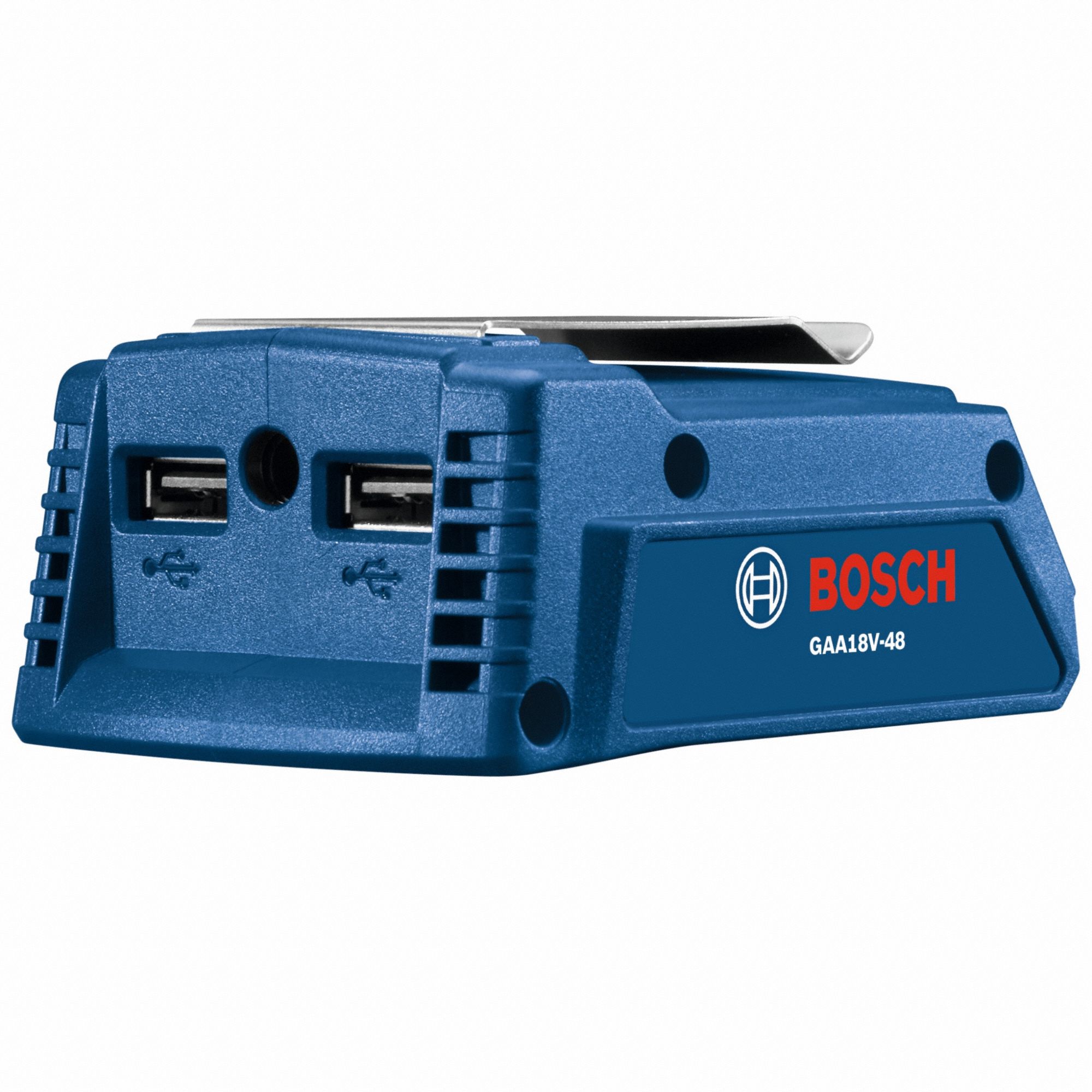 Portable Power Adapter: 18V DC, 2 Ports, Bosch Professional 18V System Batteries, Adapter Only