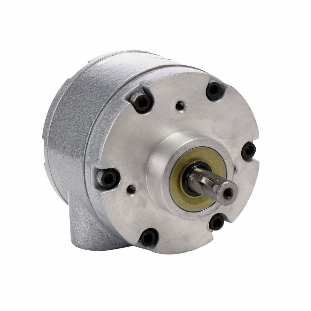 Air Motor: 1.7 hp, 35 in-lb Torque, 3, 000 RPM, 72 cfm, Face/Hub, 1/4 in NPT, CW/CCW, Cast Iron