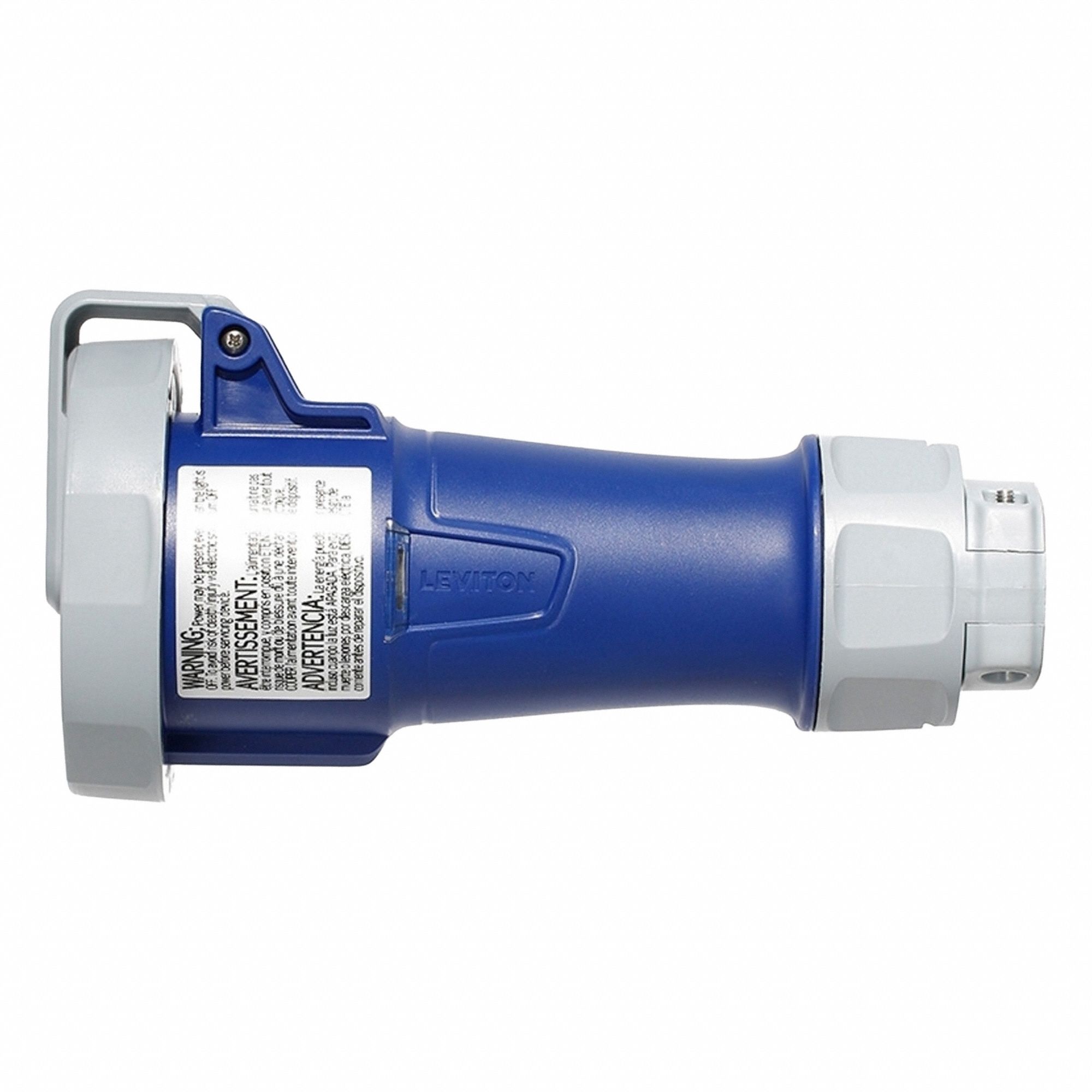 Pin and Sleeve Connector: 30 A, 250V AC, 3 hp Horsepower Rating, IEC Grounding