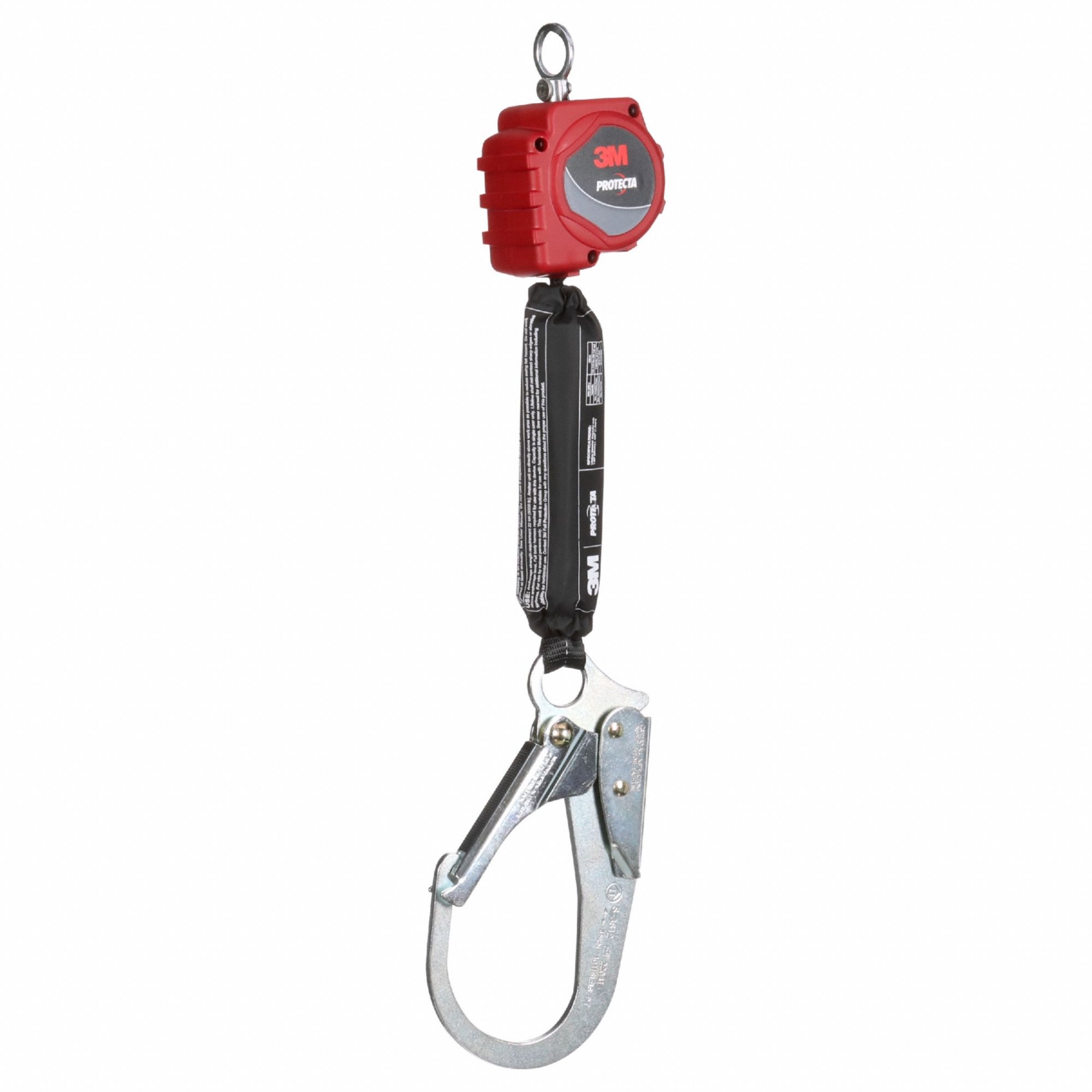 Self-Retracting Lifeline: 2 1/4 in Anchor, Harness Steel Rebar Hook, 6 ft Line
